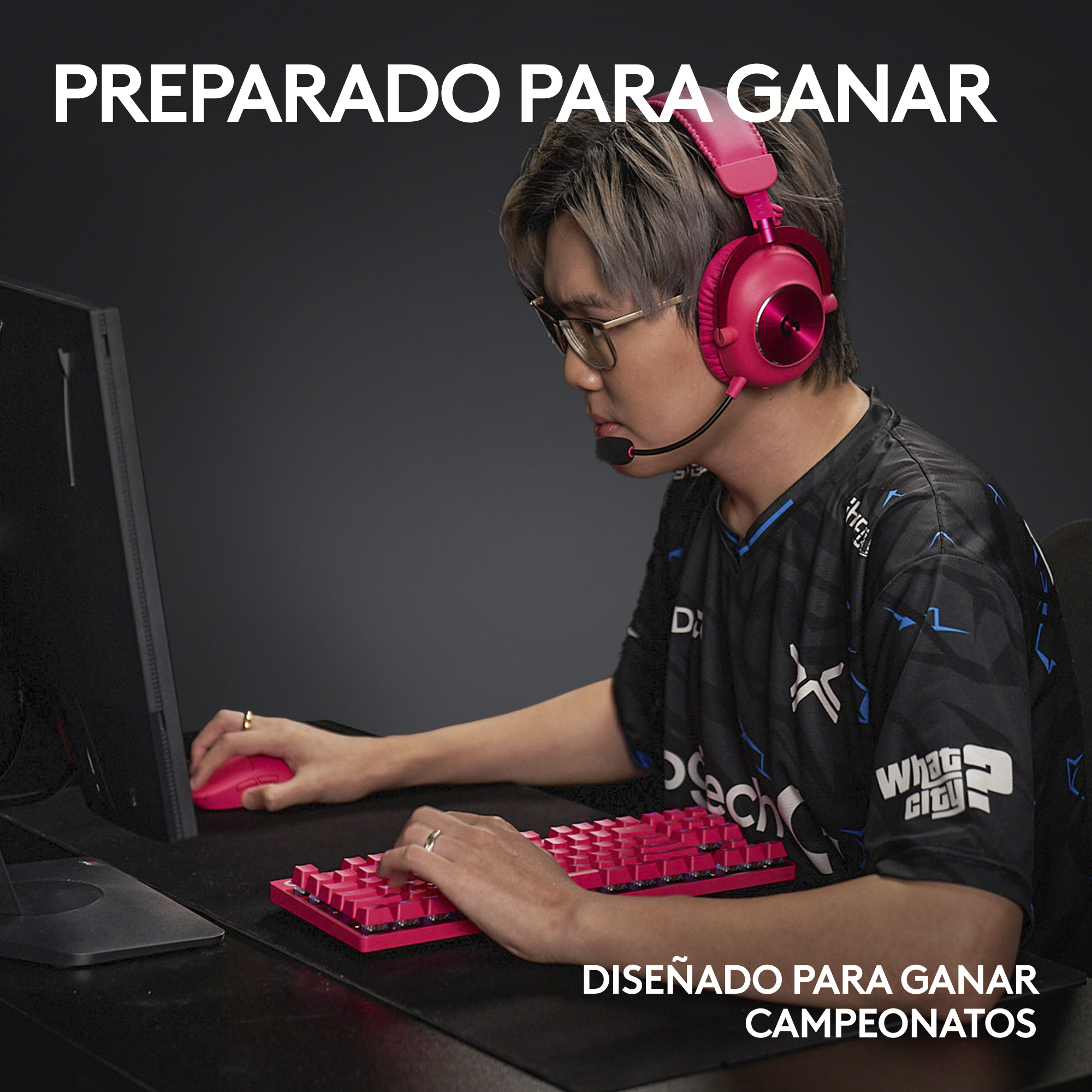 Mouse Inalámbrico Logitech G PRO X SUPERLIGHT 2 LIGHTSPEED Magenta - 4