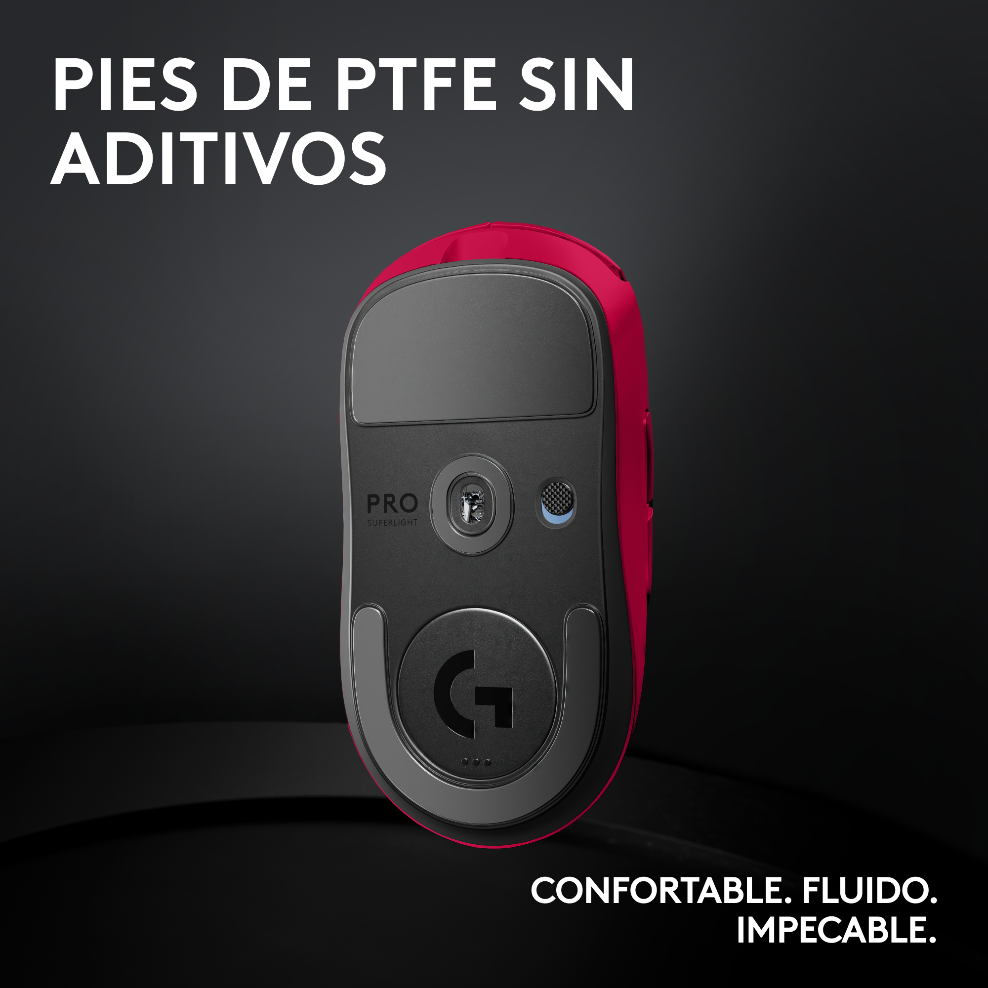 Mouse Inalámbrico Logitech G PRO X SUPERLIGHT 2 LIGHTSPEED Magenta - 9
