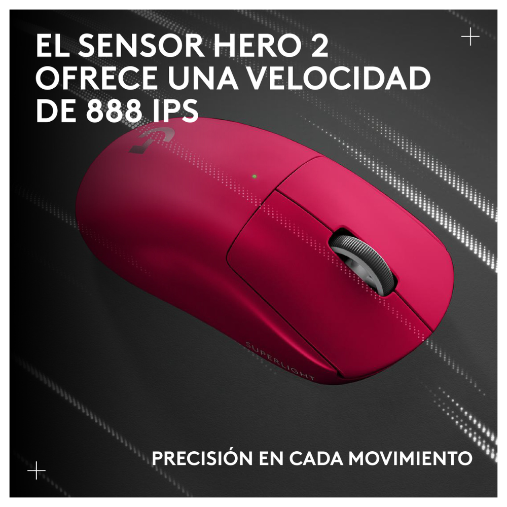 Mouse Inalámbrico Logitech G PRO X SUPERLIGHT 2C LIGHTSPEED Pink - 10