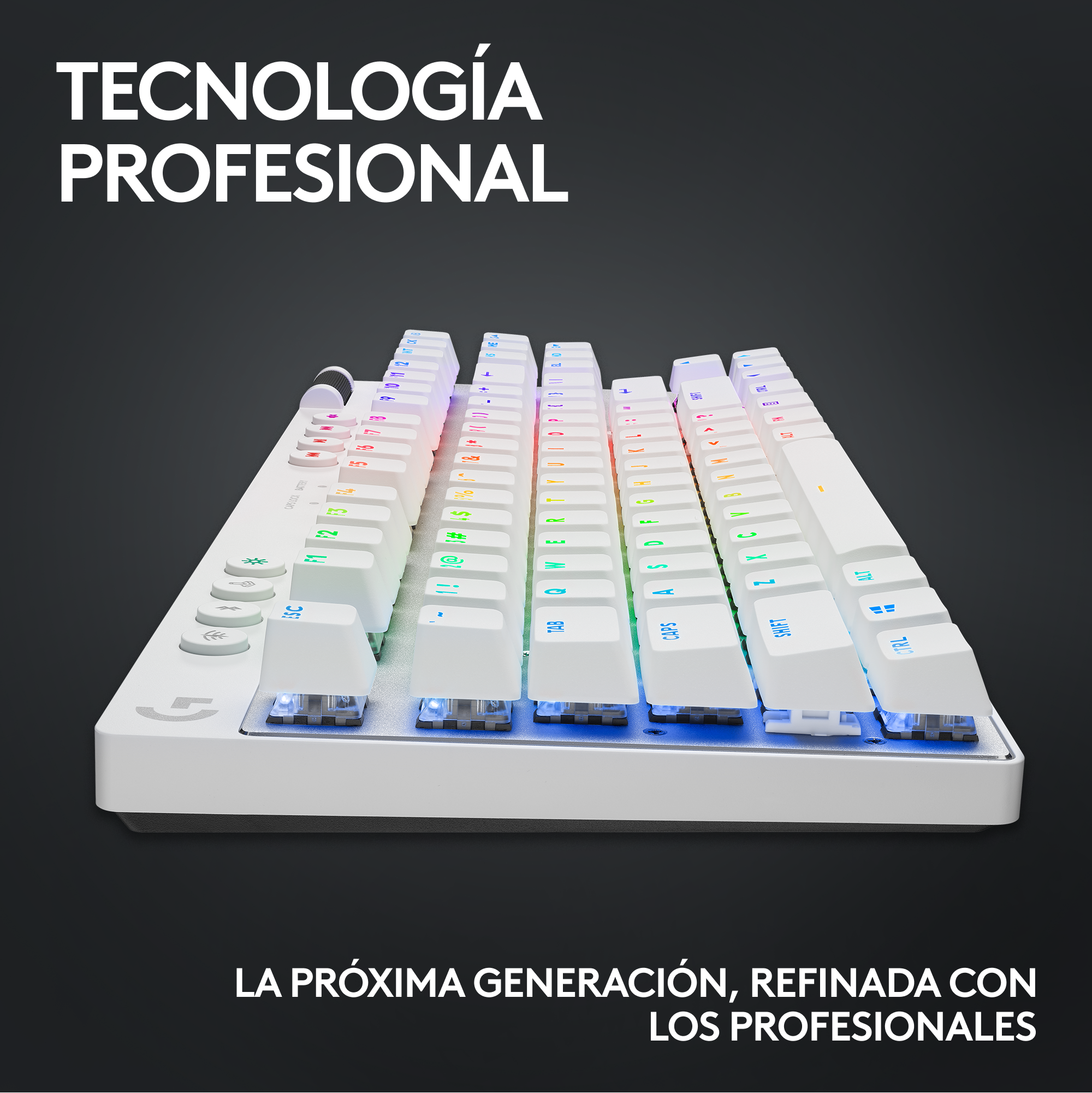 Teclado Inalámbrico Logitech G PRO X TKL LIGHTSPEED Blanco - 6