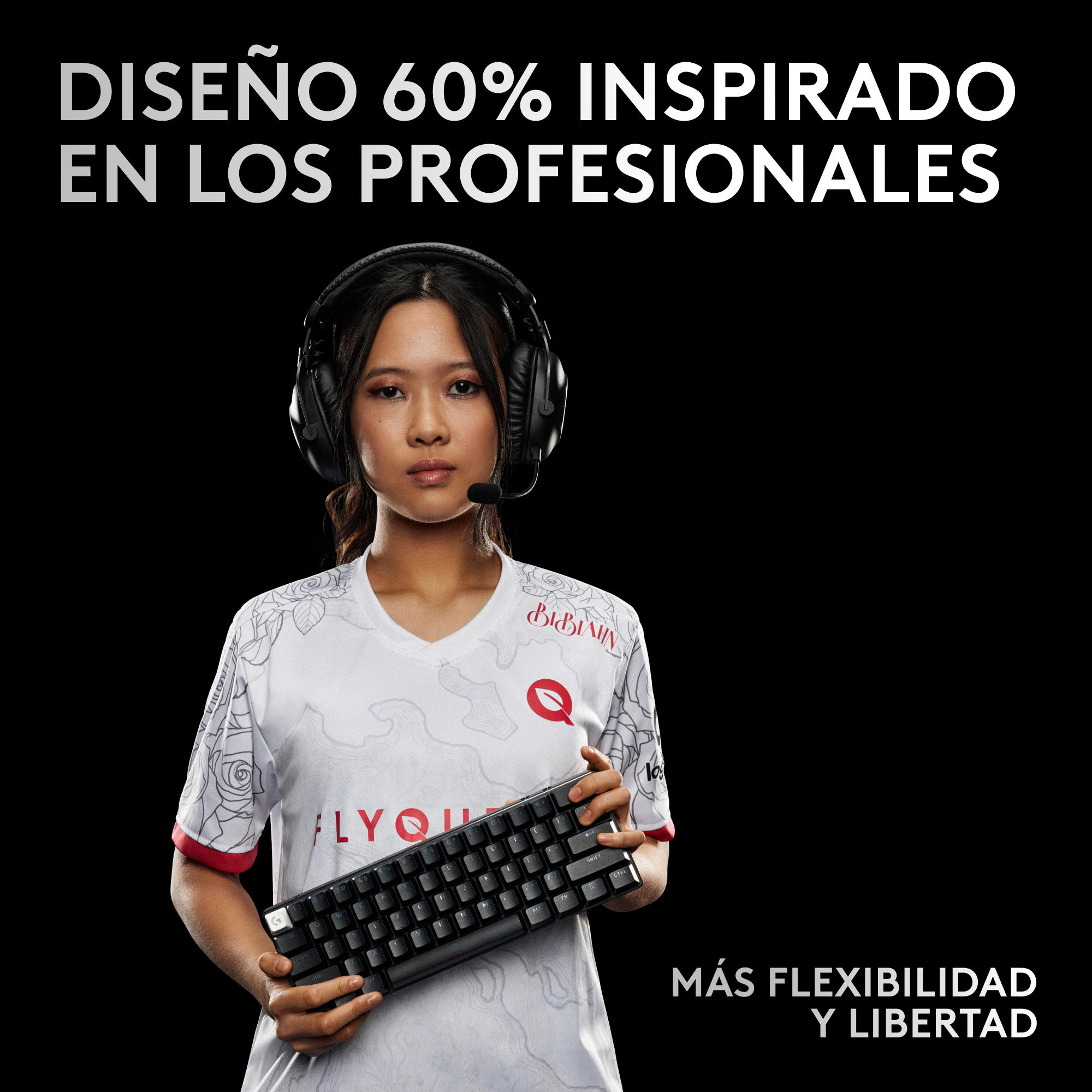 Teclado inalámbrico Logitech G PRO X 60 LIGHTSPEED para juegos Negro - 4