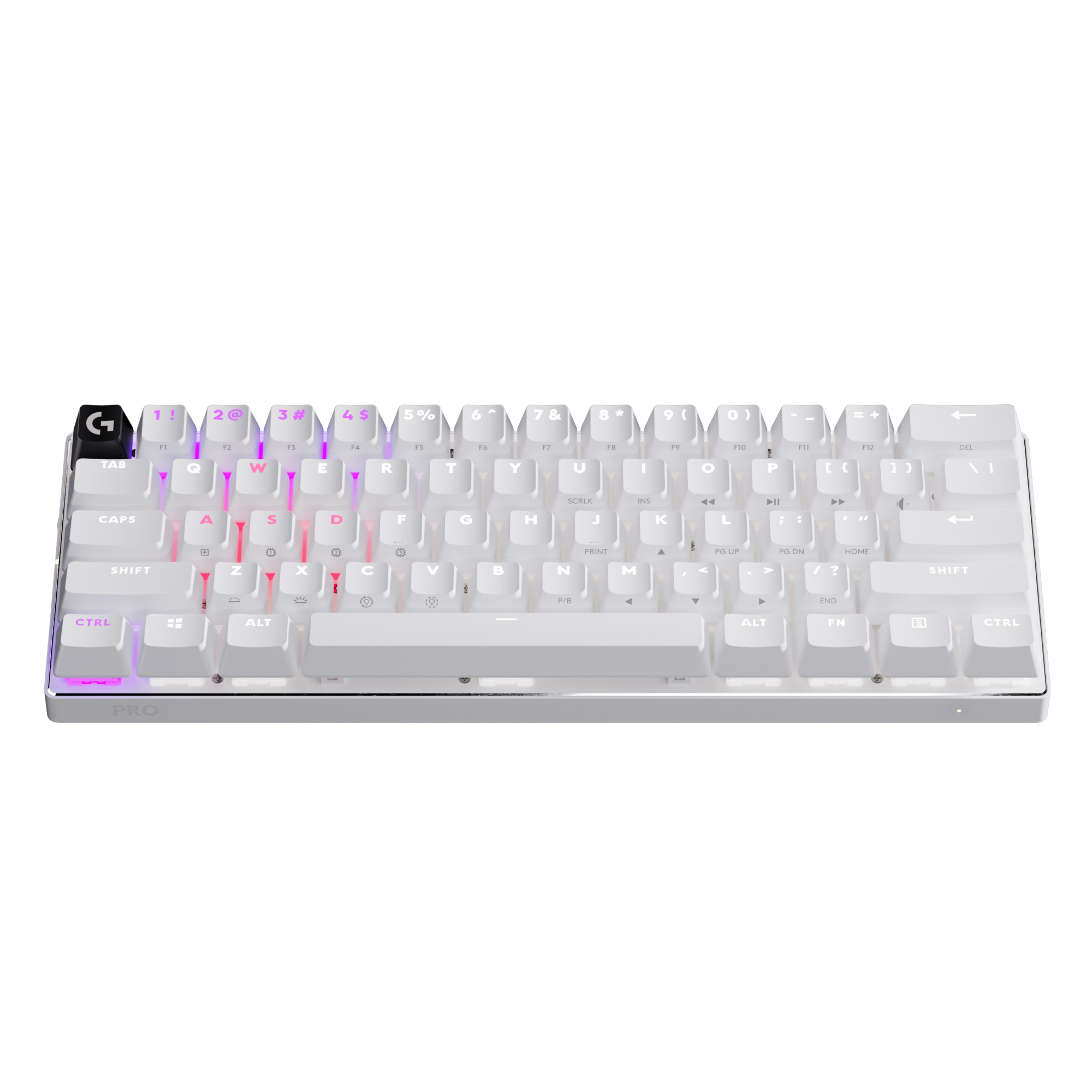 TECLADO LOGITECH PRO X 60 LIGHTSPEED BT/ÓPTICO/65 HRS/RGB WHITE - 1