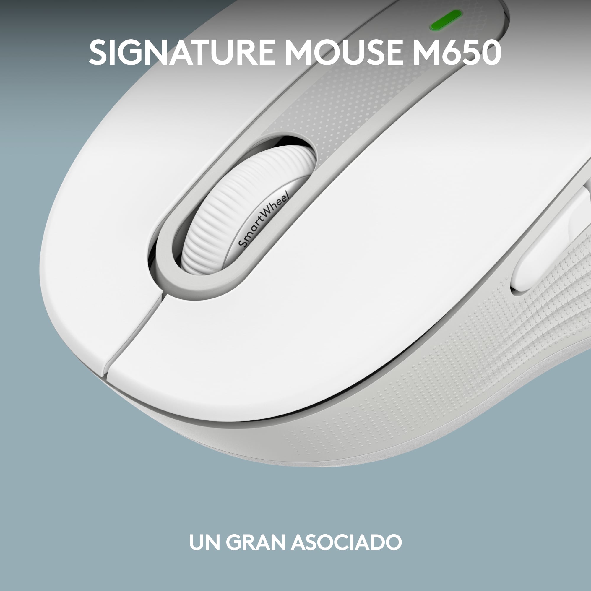 TECLADO LOGITECH SLIM SILENT K950 WIRELESS BOLT/BLUETOOTH SP WHITE - 7