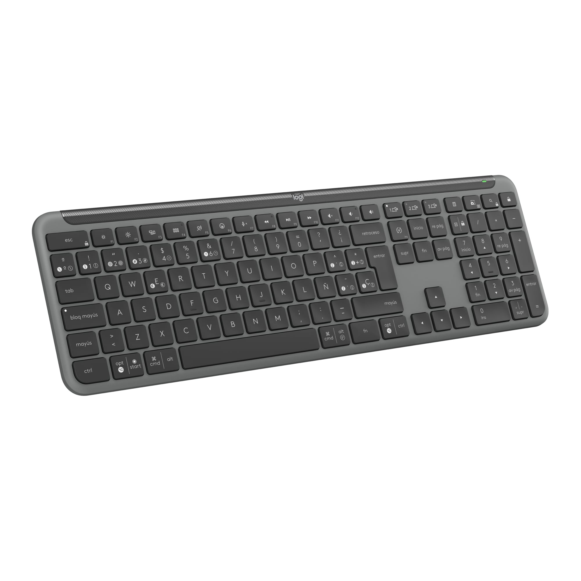 Teclado Inalámbrico Logitech Signature Slim K950 Negro - 1