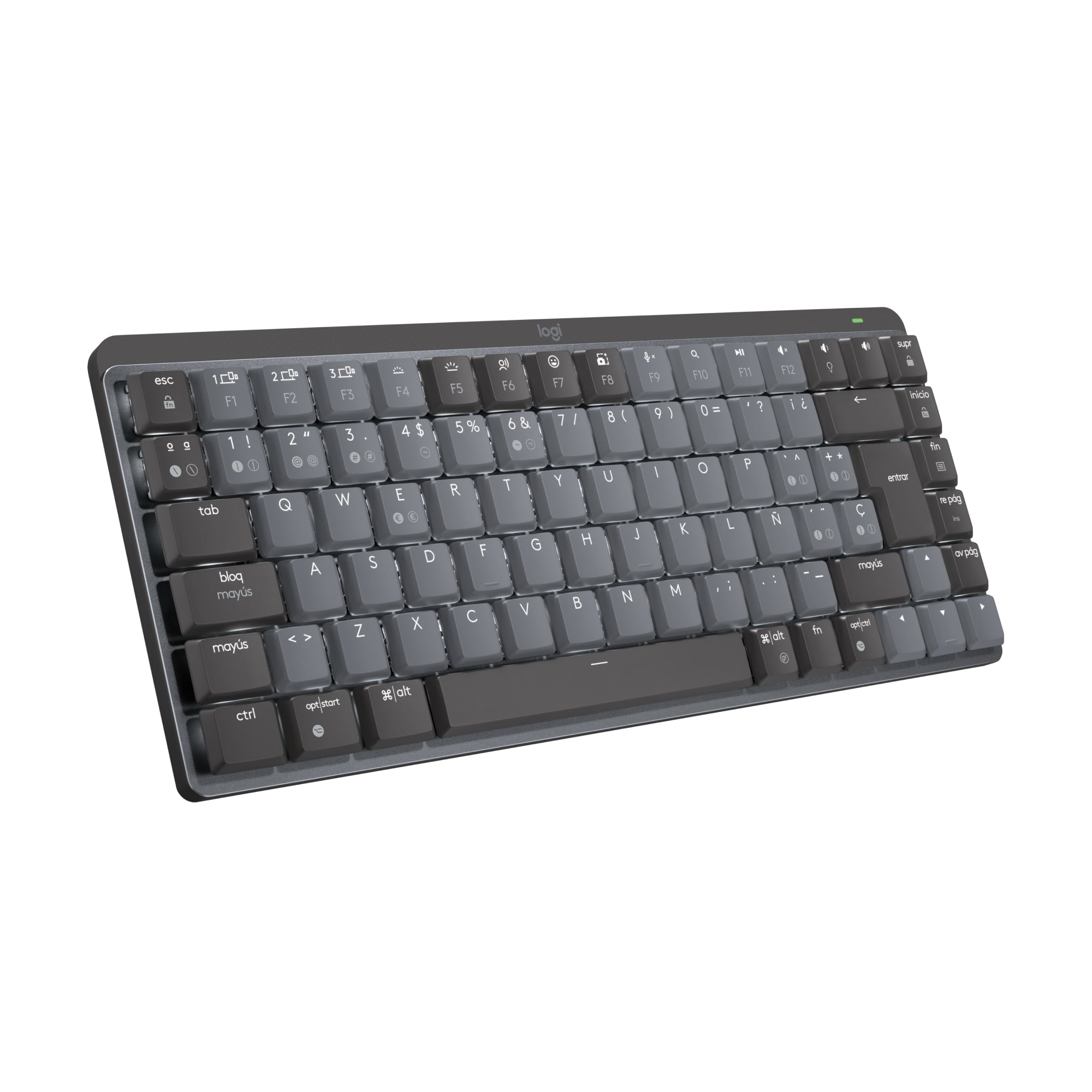 Teclado Inalámbrico Logitech MX Mechanical Mini Negro - 1