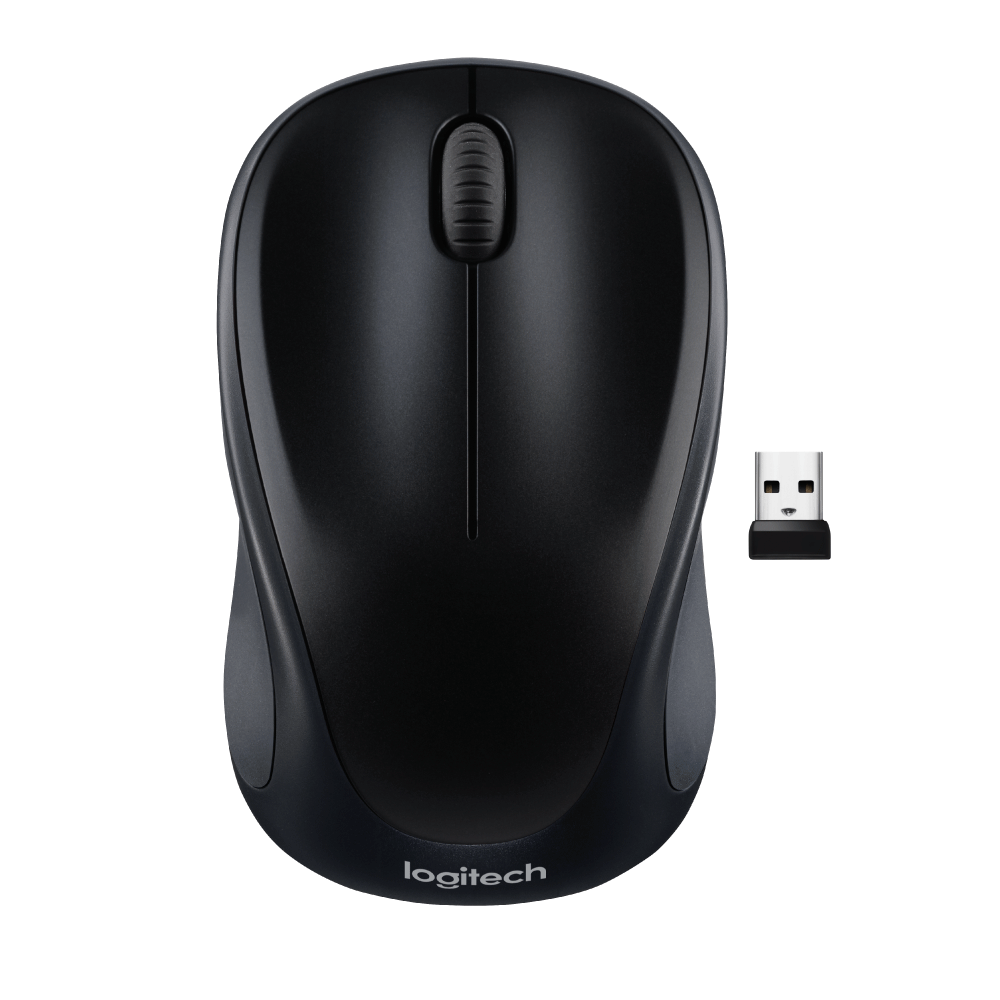 MOUSE LOGITECH M317 WIRELESS BLACK - 3