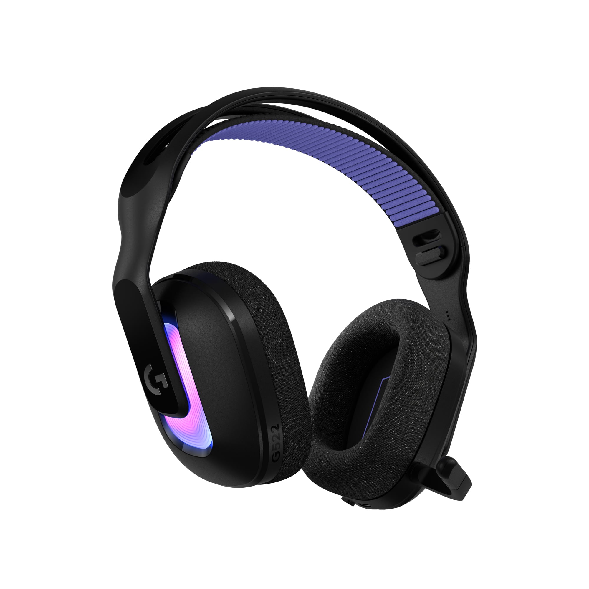 Audífonos inalámbricos G522 LIGHTSPEED para juegos gaming con LIGHTSYNC RGB Negro - 1
