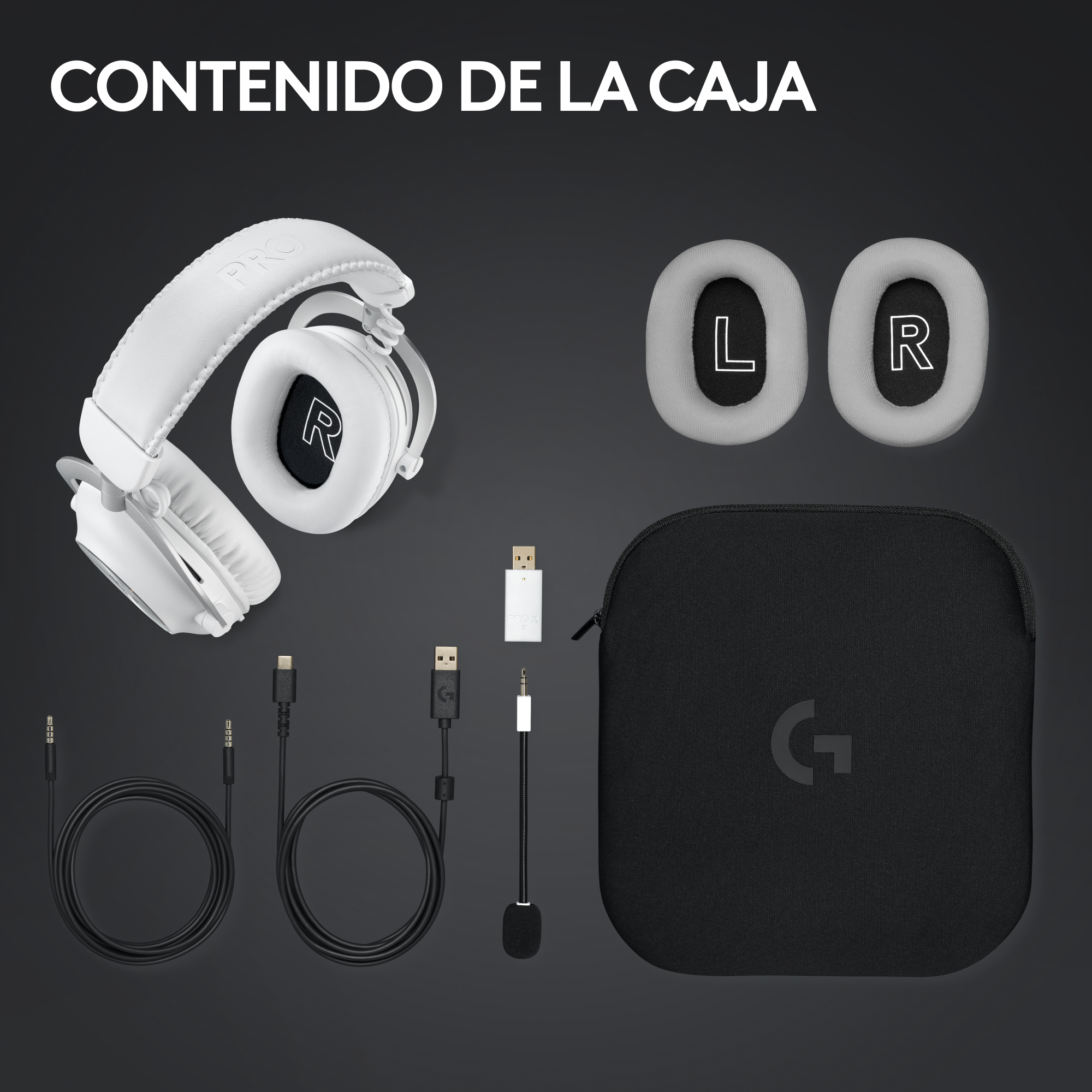 Audífonos Inalámbricos gaming Logitech G PRO X 2 LIGHTSPEED Negro - 5