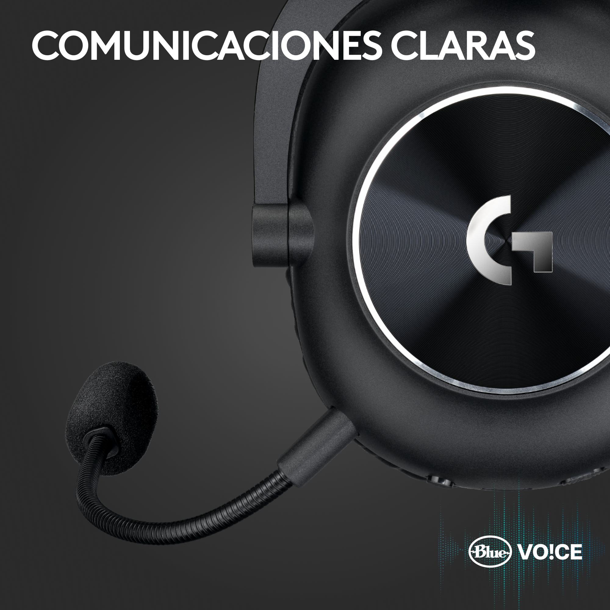 Audífonos Inalámbricos gaming Logitech G PRO X 2 LIGHTSPEED Negro - 6