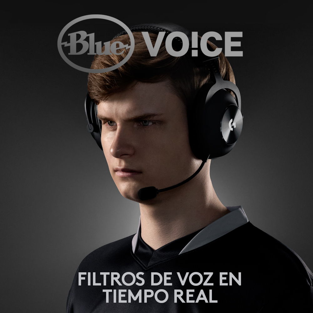 Audífonos inalámbricos con micrófono LIGHTSPEED Logitech G PRO X para gaming Negro - 3