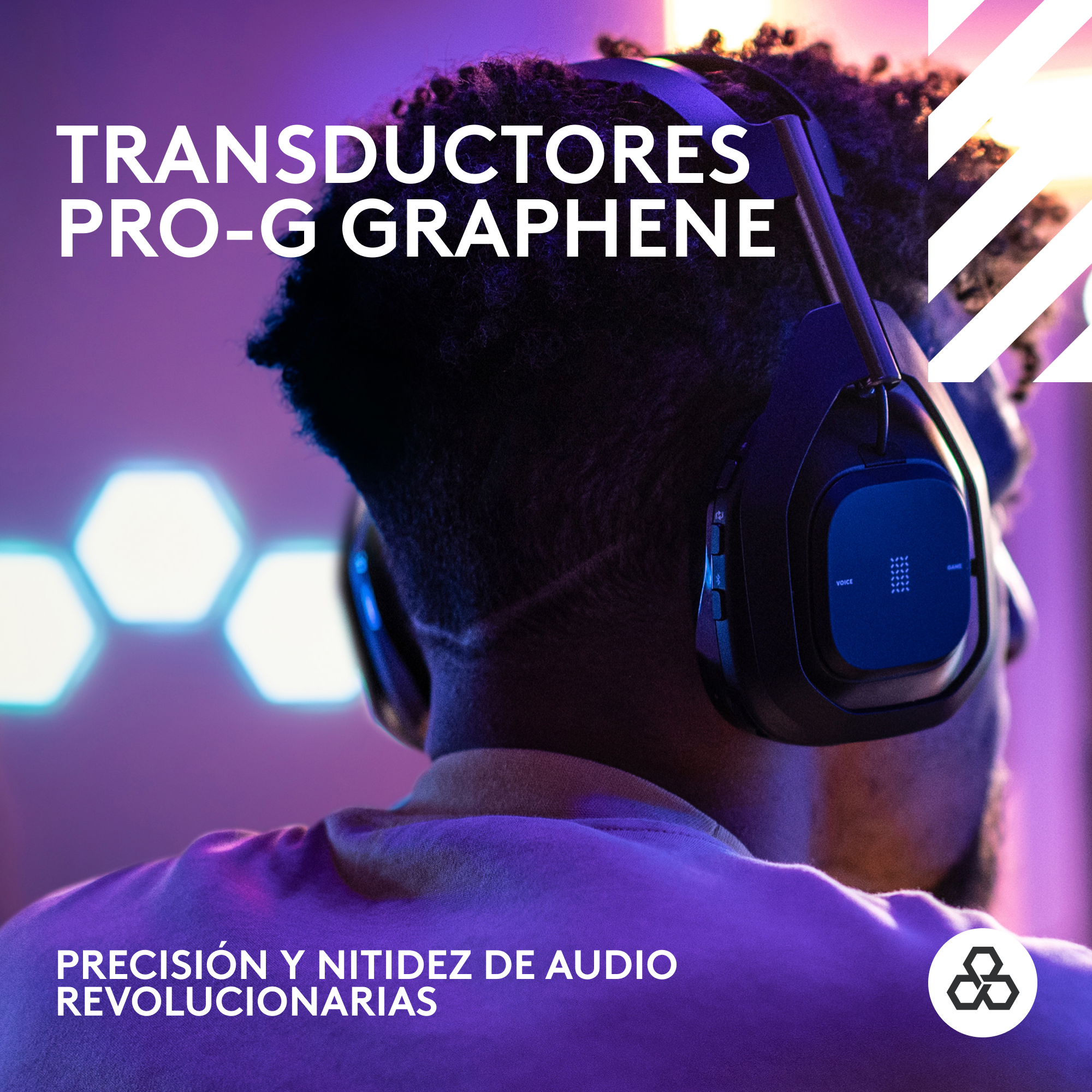 Audífonos inalámbricos Logitech G Astro A50 X para juegos Negro - 2