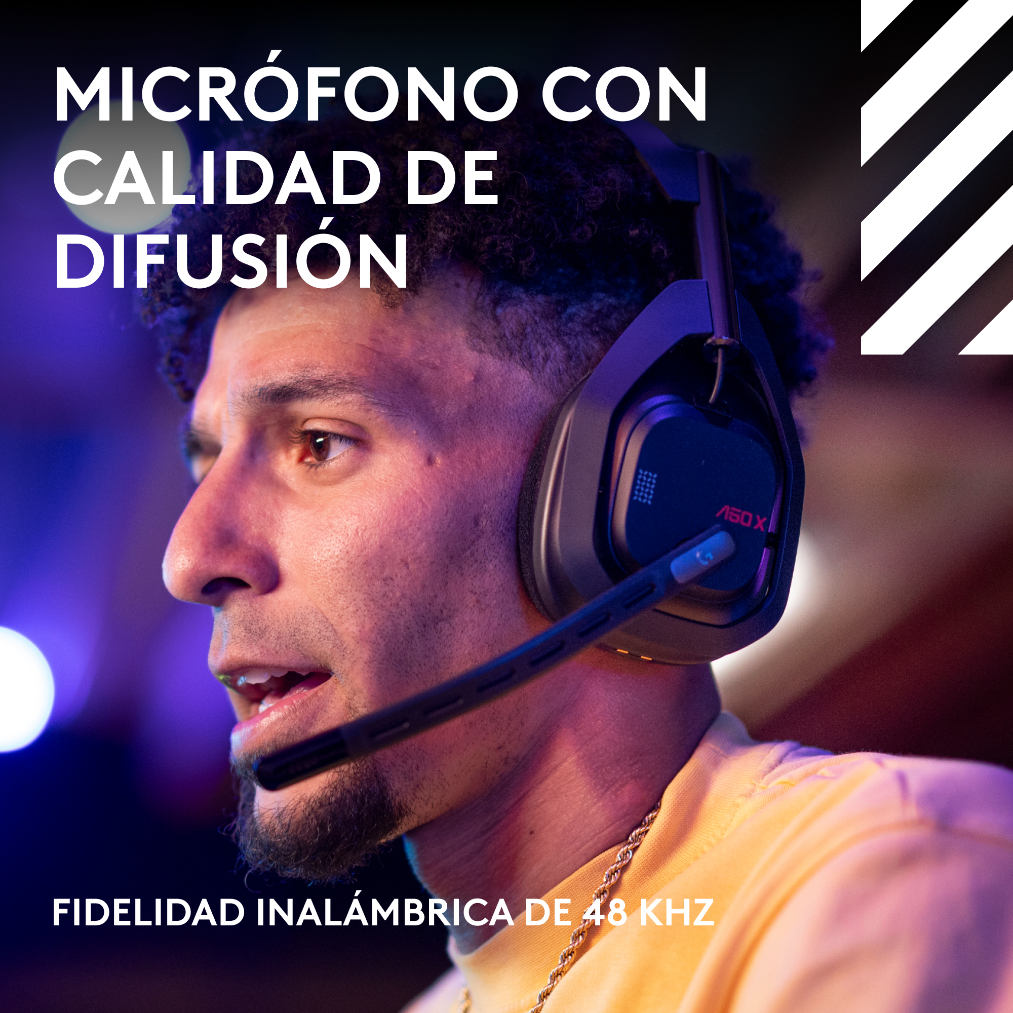 Audífonos inalámbricos Logitech G Astro A50 X para juegos Negro - 6