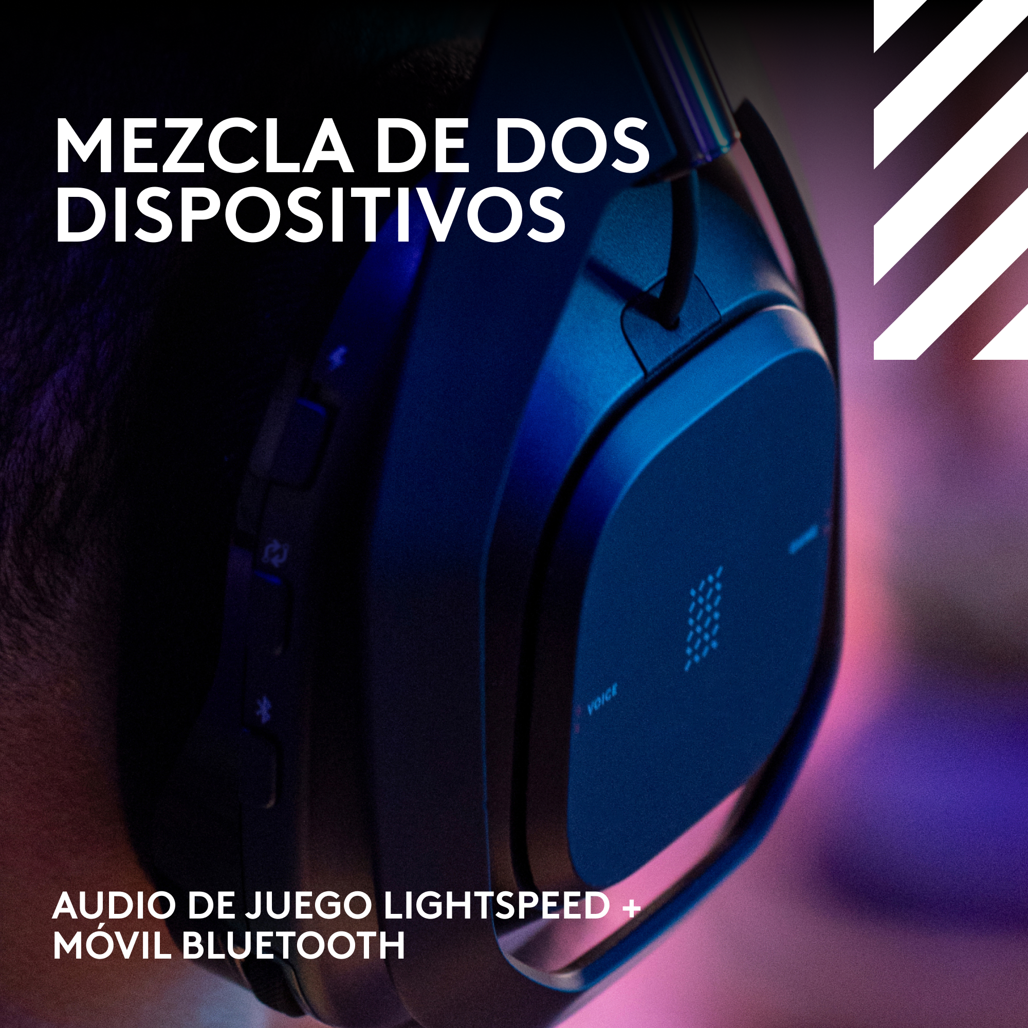 Audífonos inalámbricos Logitech G Astro A50 X para juegos Negro - 7