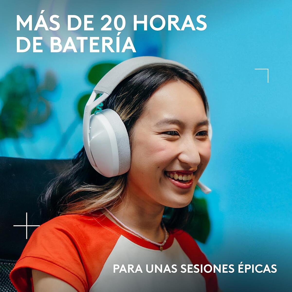 Audífonos con micrófono inalámbricos G321 LIGHTSPEED para juegos Blanco - 6