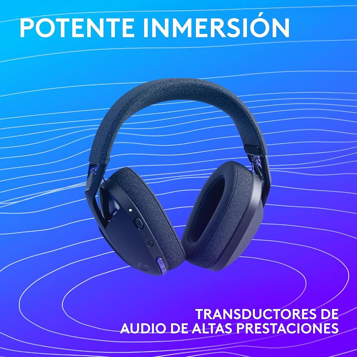 Audífonos con micrófono inalámbricos G321 LIGHTSPEED para juegos Negro - 5