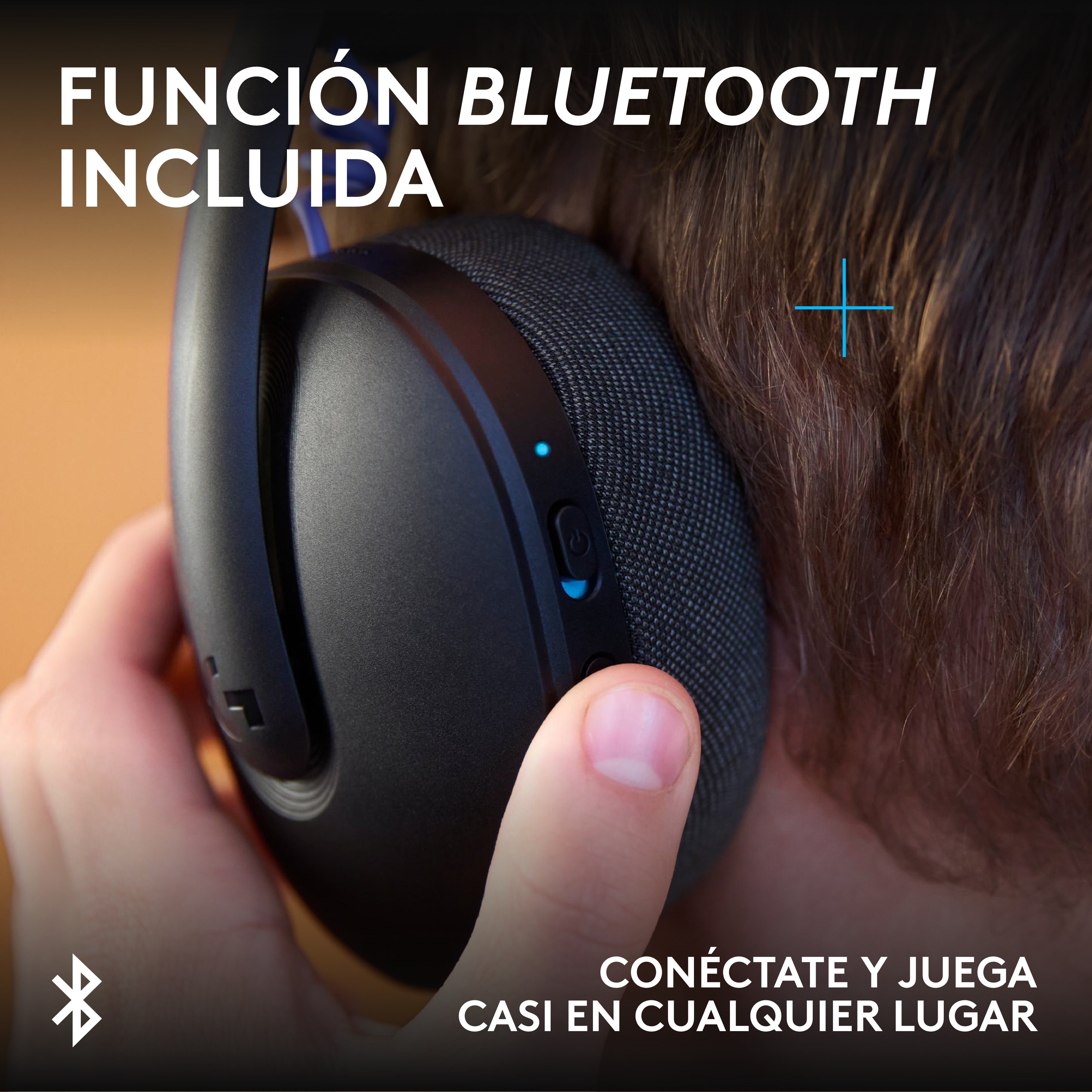 Audífonos con micrófono inalámbricos G325 LIGHTSPEED para juegos Negro - 4