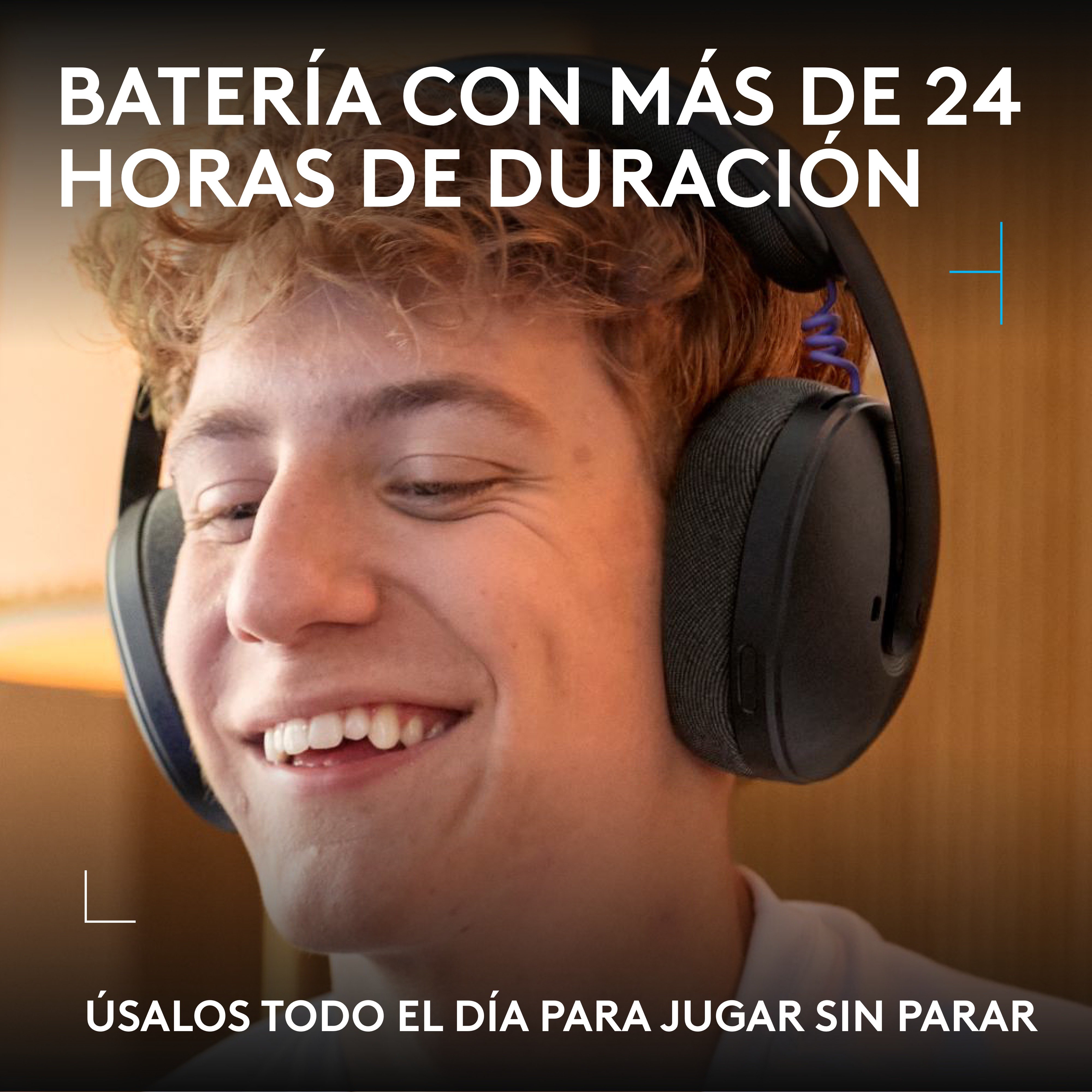 Audífonos con micrófono inalámbricos G325 LIGHTSPEED para juegos Negro - 6