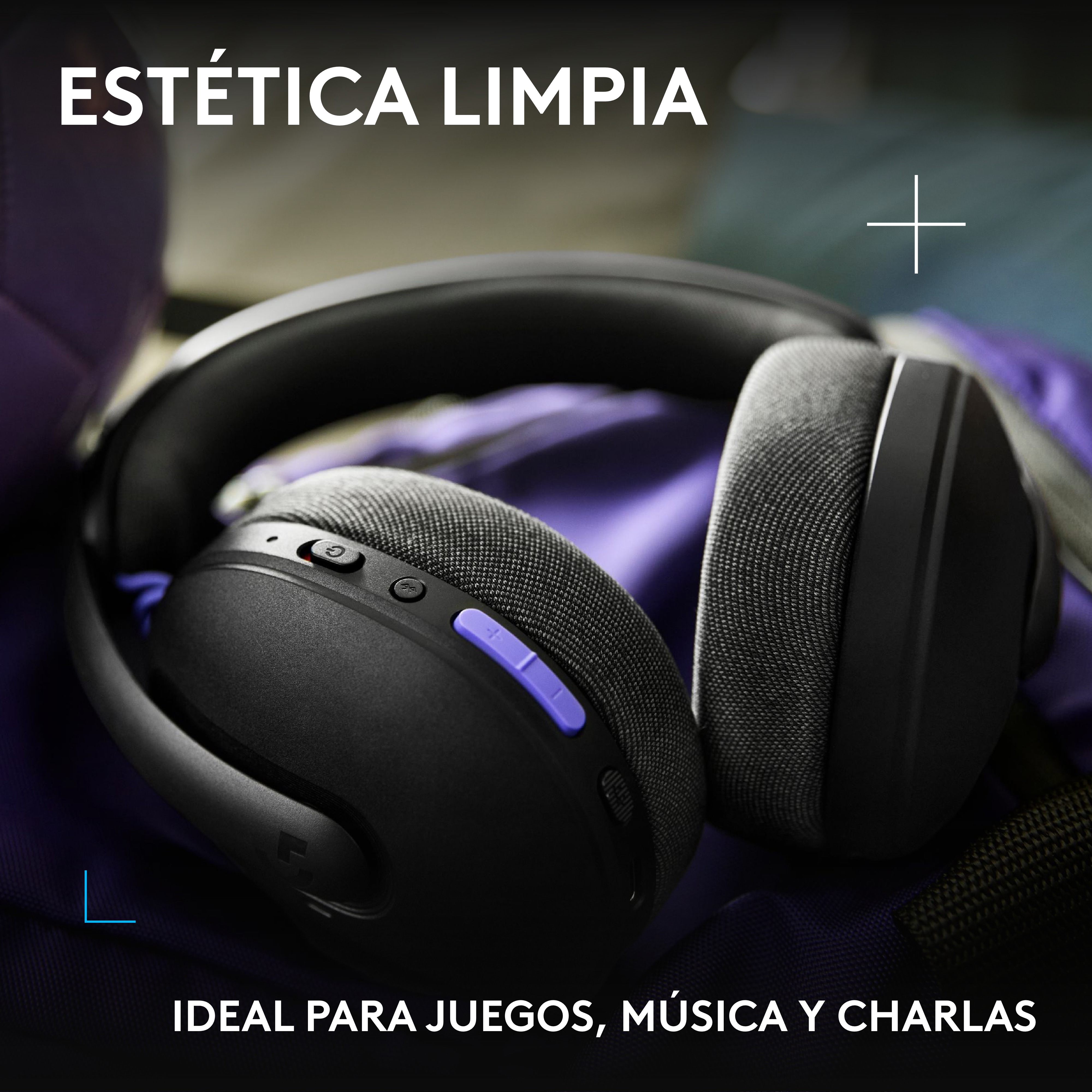 Audífonos con micrófono inalámbricos G325 LIGHTSPEED para juegos Negro - 7