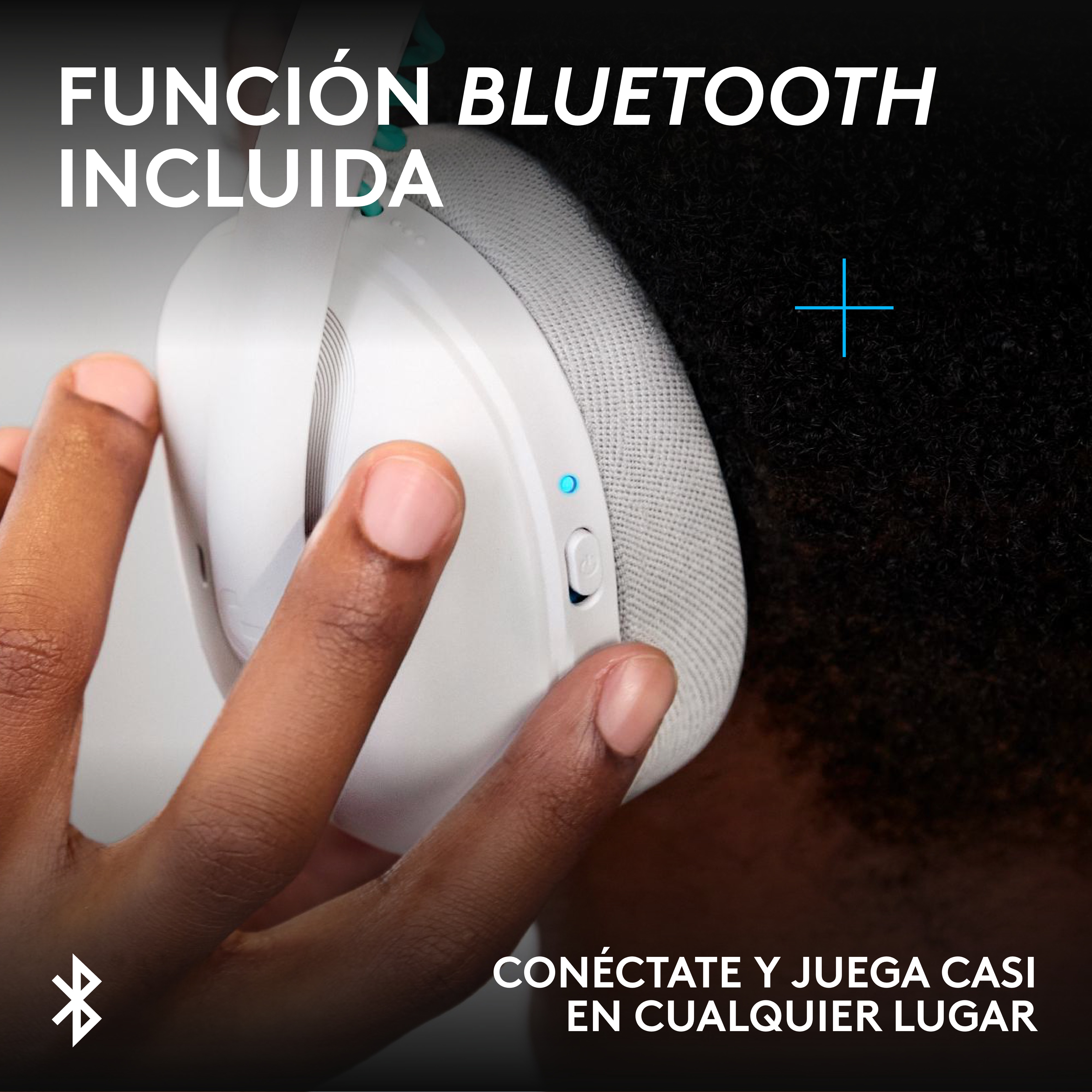 Audífonos con micrófono inalámbricos G325 LIGHTSPEED para juegos Blanco - 4