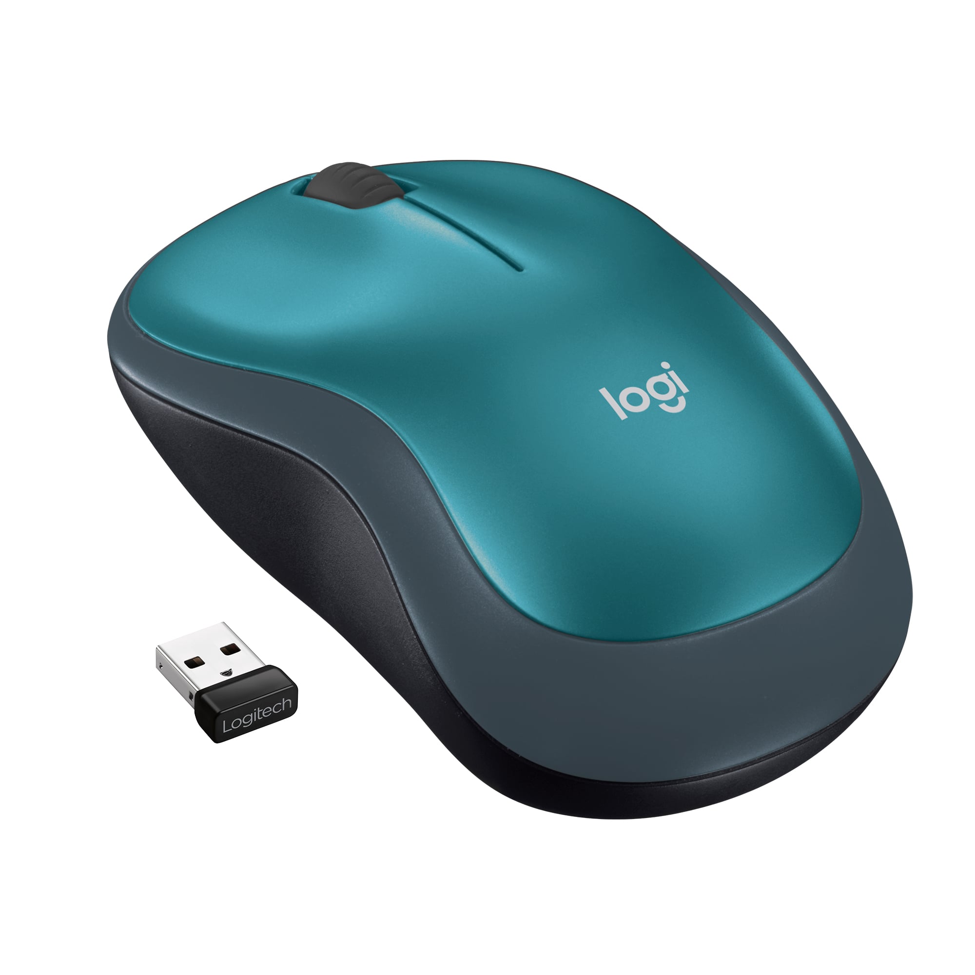 Mouse inalámbrico Logitech M185 Azul - 1
