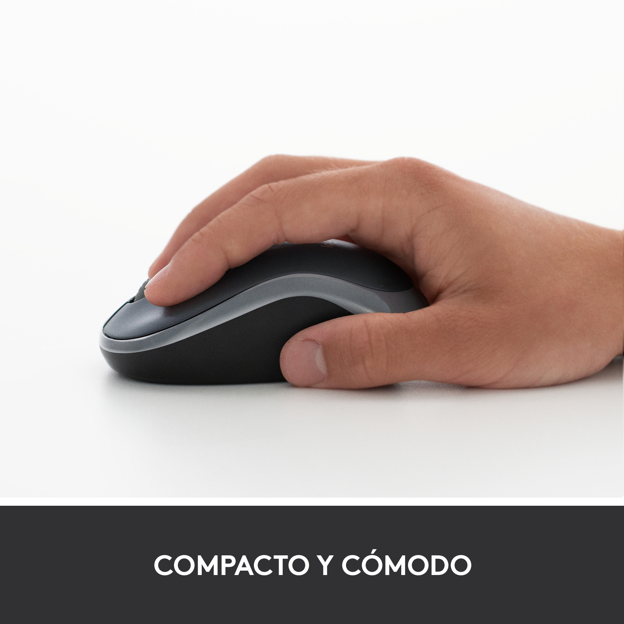 Mouse inalámbrico Logitech M185 Azul - 5