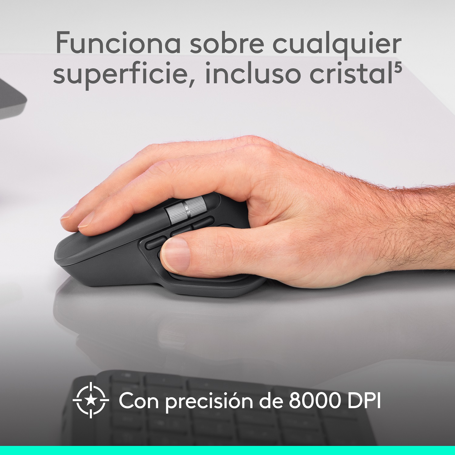 Mouse Inalámbrico Logitech MX Master 4 Grafito - 5