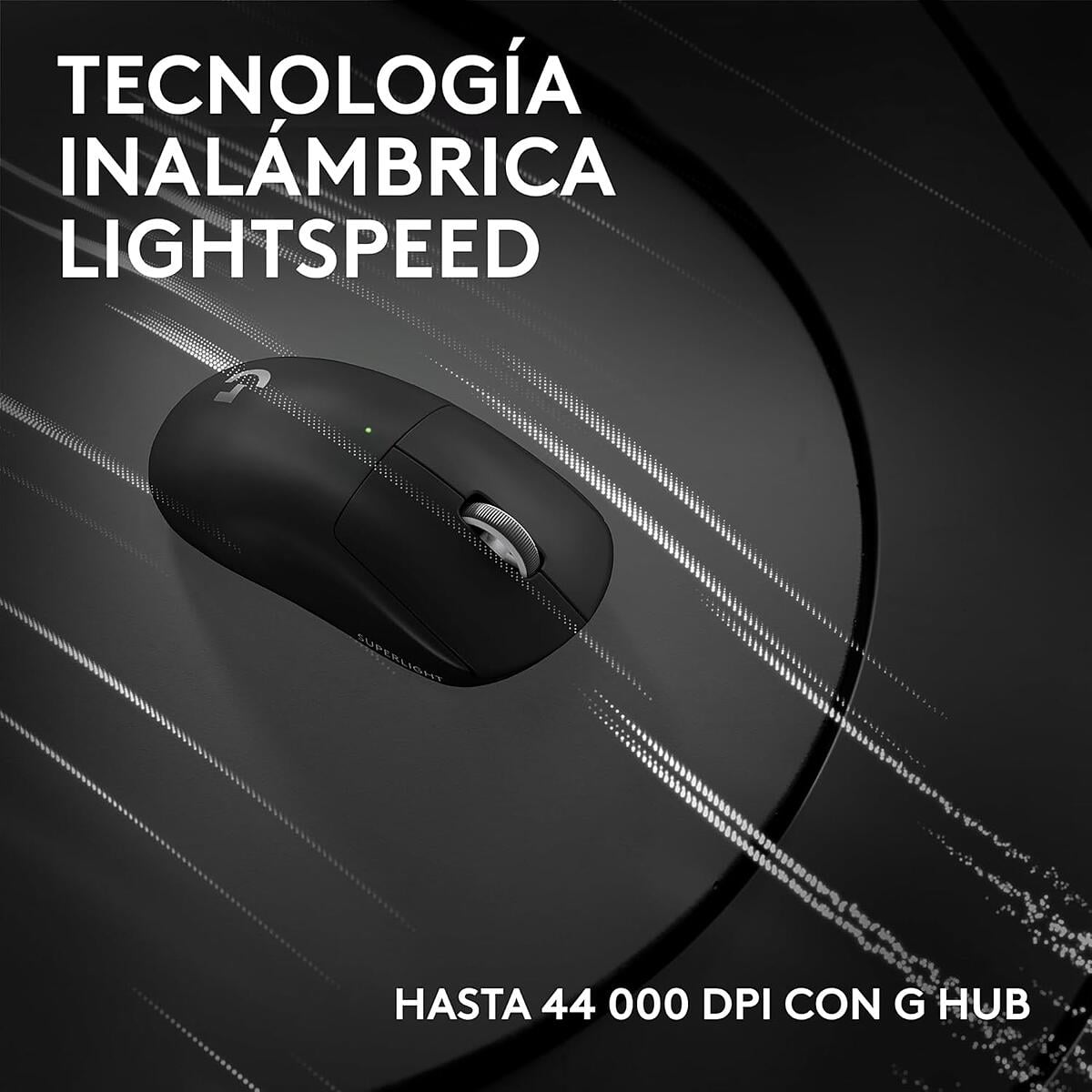 Mouse Inalámbrico Logitech G PRO X SUPERLIGHT 2C LIGHTSPEED Negro - 3