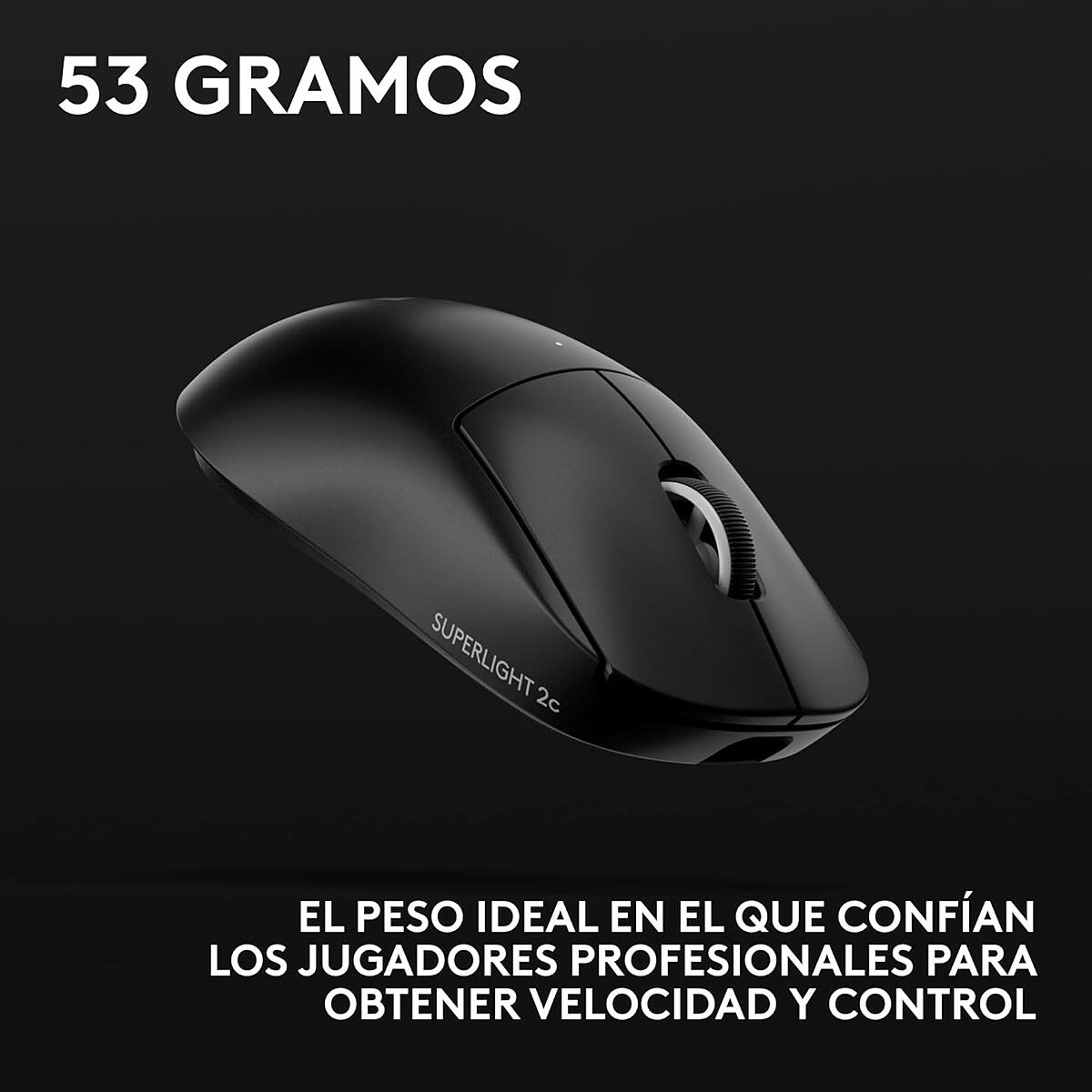 Mouse Inalámbrico Logitech G PRO X SUPERLIGHT 2C LIGHTSPEED Negro - 5