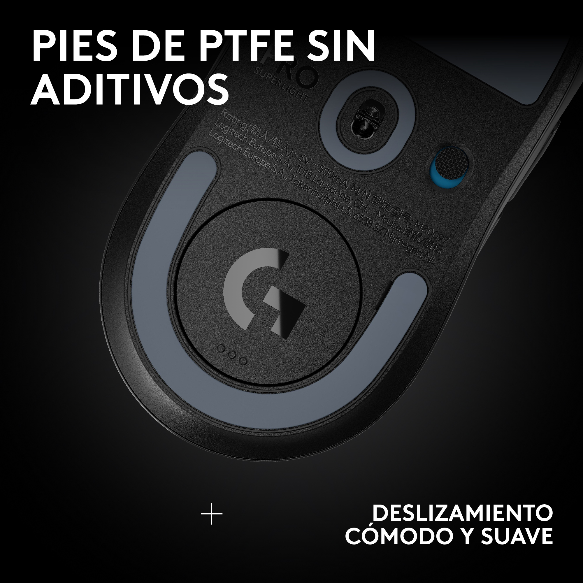 Mouse Inalámbrico Logitech PRO X SUPERLIGHT 2 SE LIGHTSPEED para juegos Negro - 8