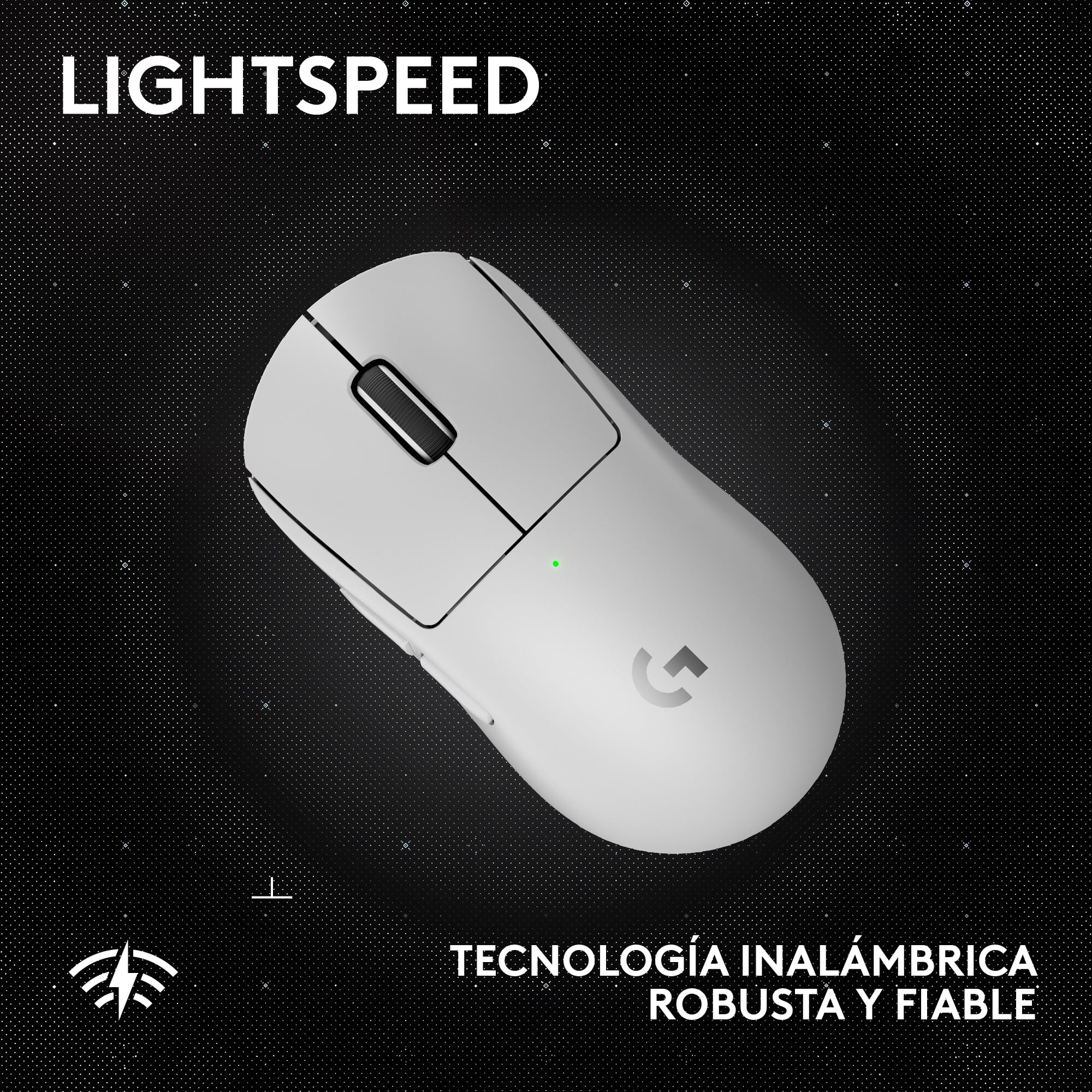 Mouse Inalámbrico Logitech PRO X SUPERLIGHT 2 SE LIGHTSPEED para juegos Blanco - 3