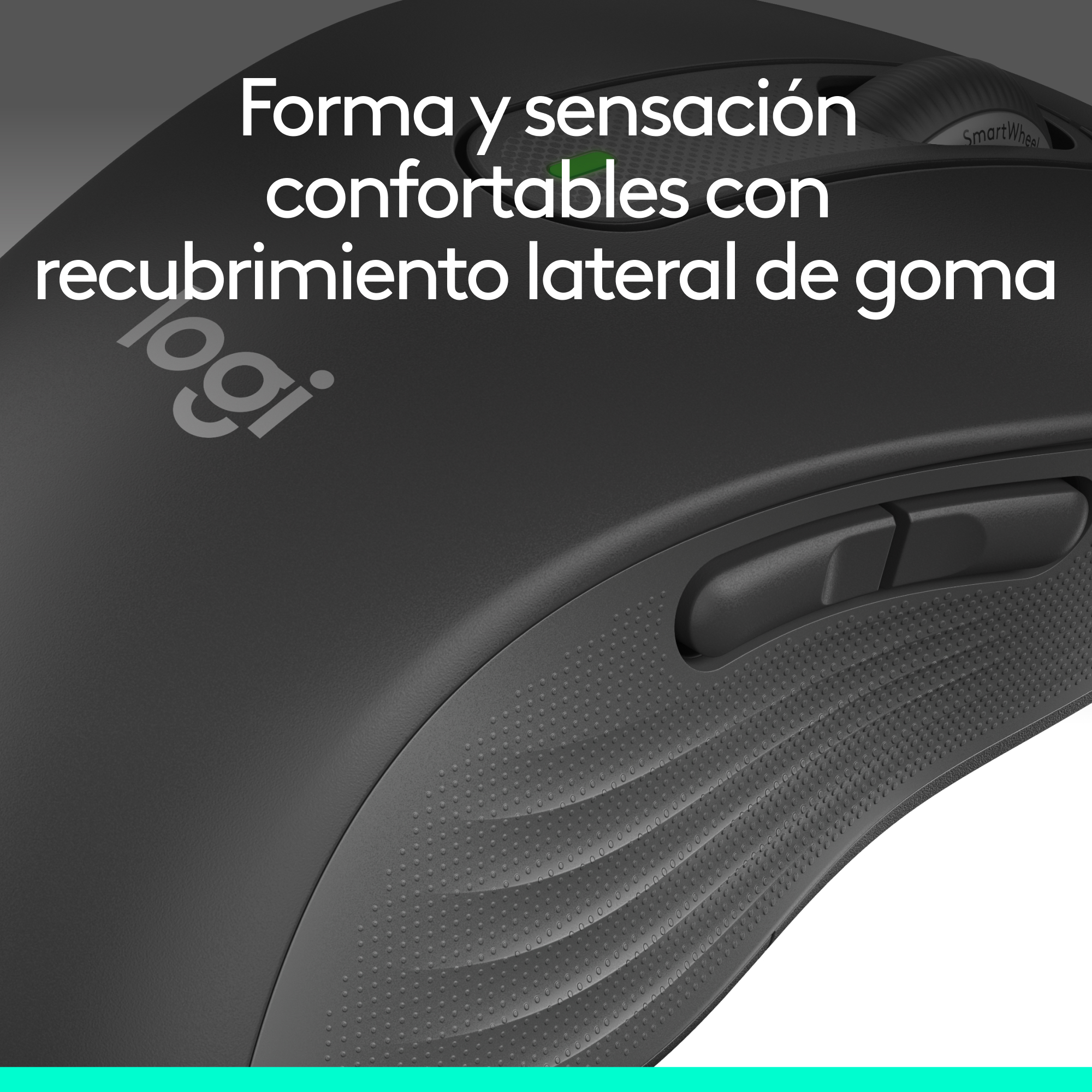 MOUSE INALÁMBRICO LOGITECH PARA ZURDOS SIGNATURE M650 L LEFT BLACK - 7