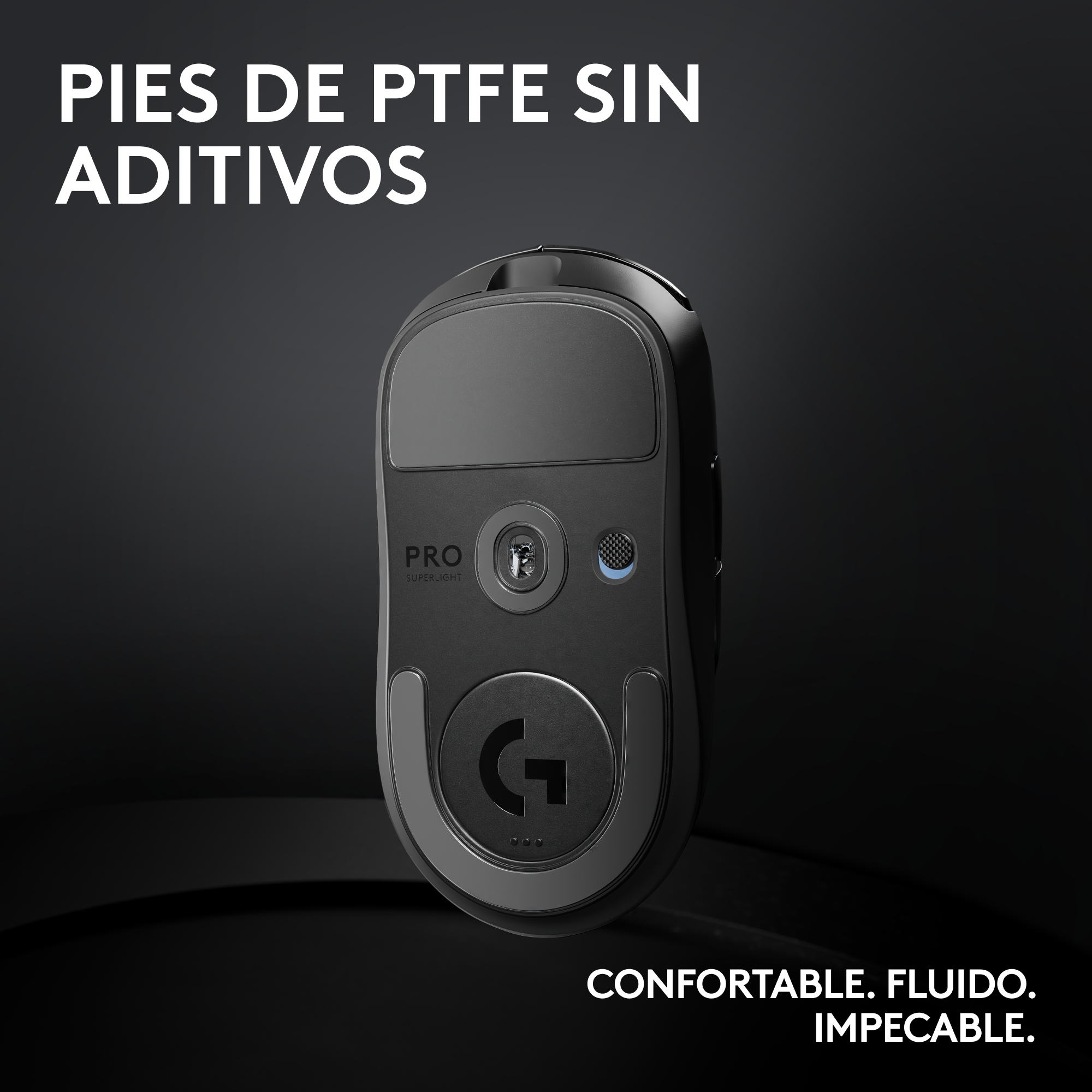 Mouse Inalámbrico Logitech G PRO X SUPERLIGHT 2 LIGHTSPEED Negro - 8