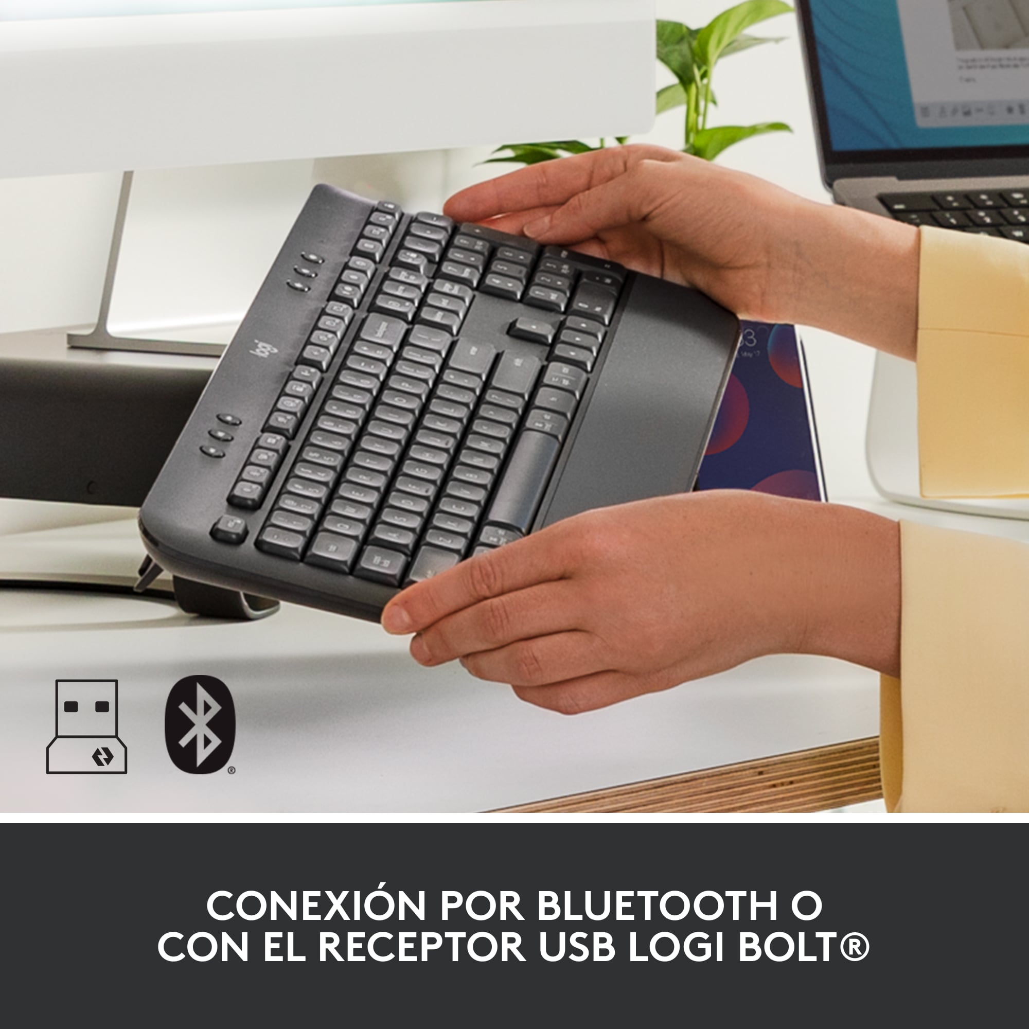 Teclado Inalambrico Logitech Signature K650 Negro - 3