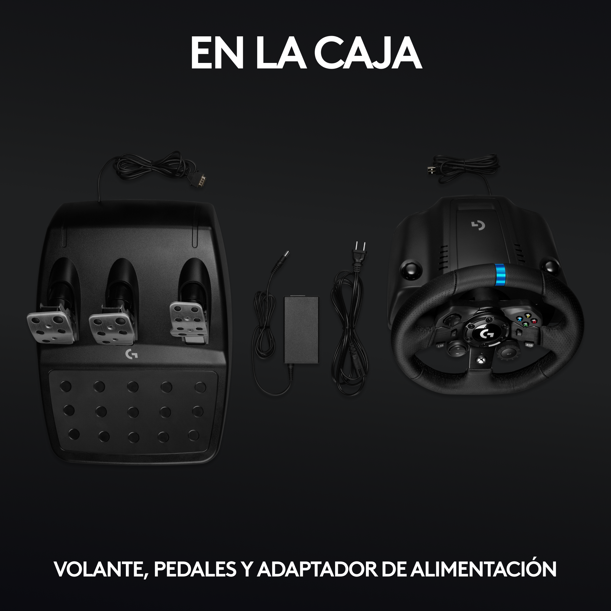 Volante de carreras y pedales G923 para Xbox Series XS, Xbox One y PC - 8