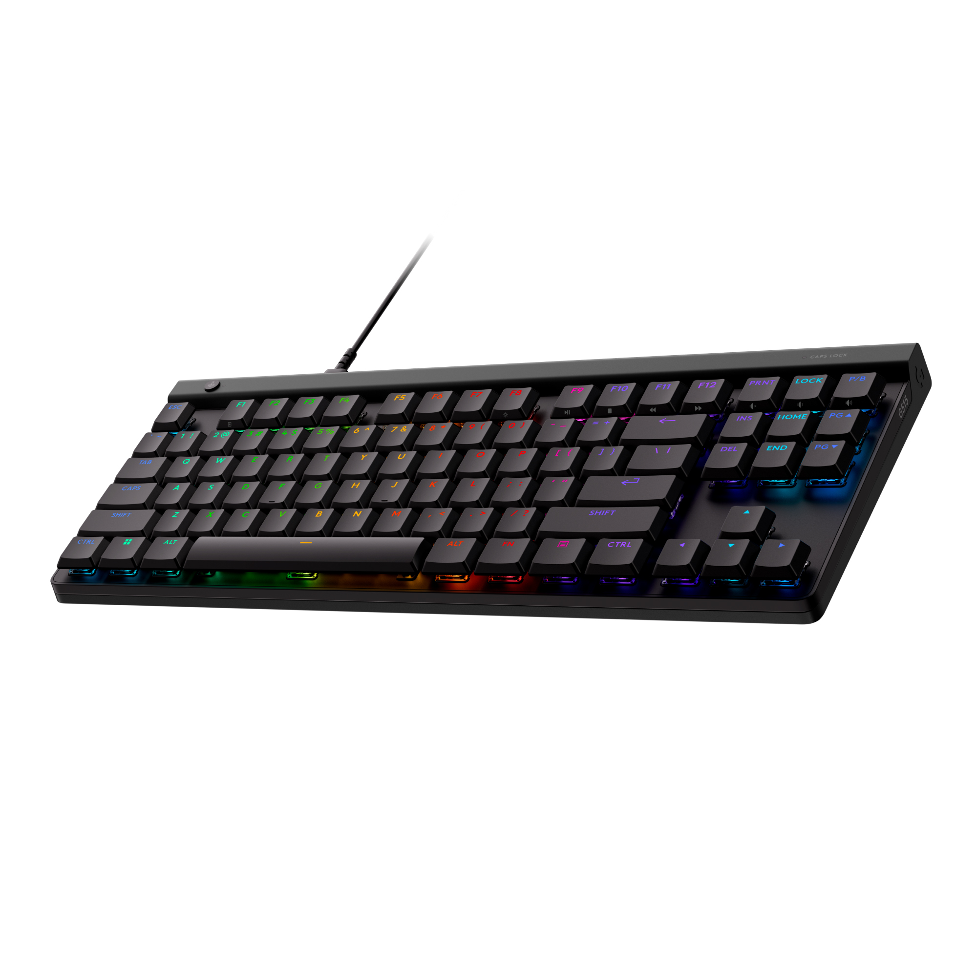Teclado inalámbrico Logitech G515 TKL LIGHTSYNC RGB KEYCONTROL para juegos Negro - 1