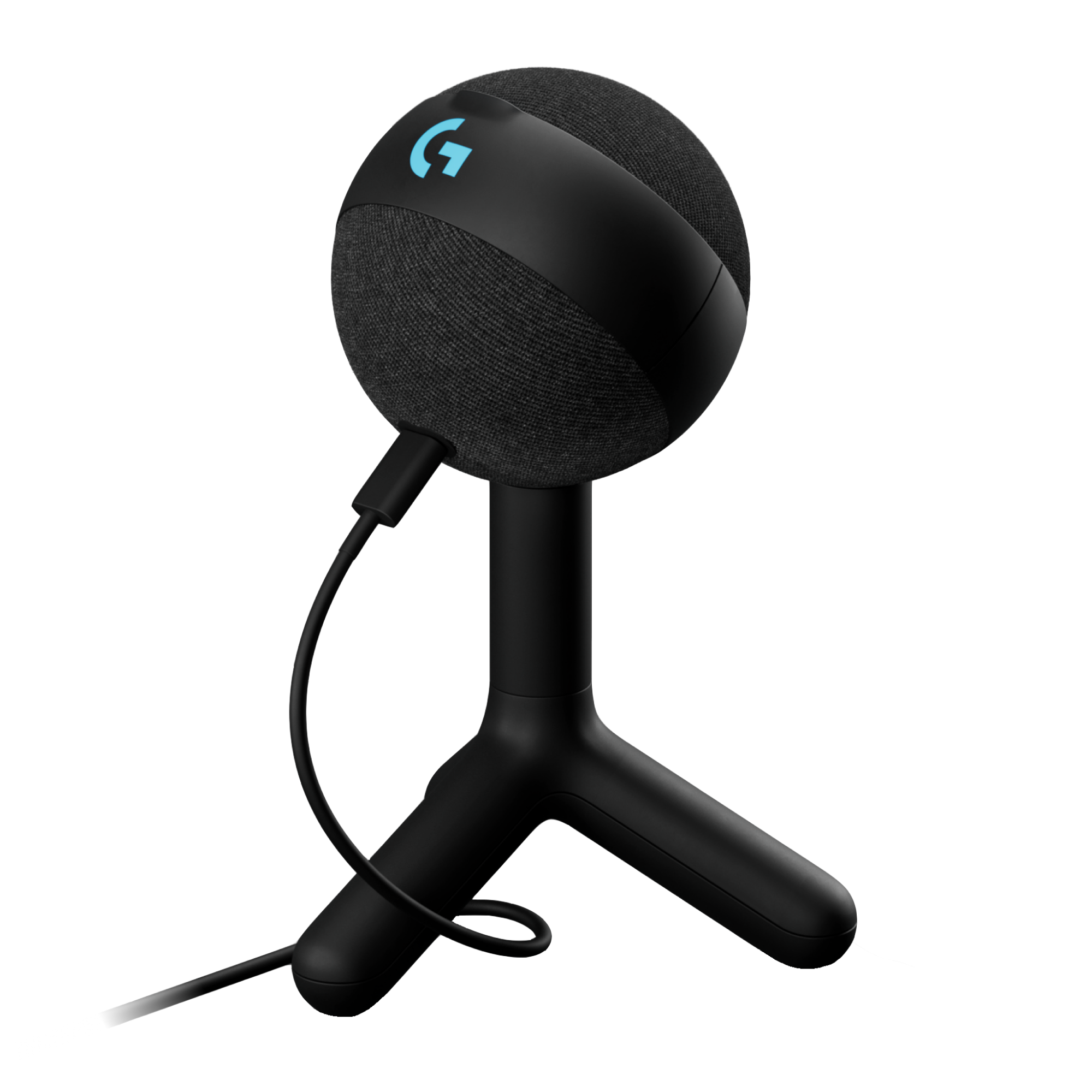 Micrófono Yeti Orb con condensador RGB para juegos Negro - 1