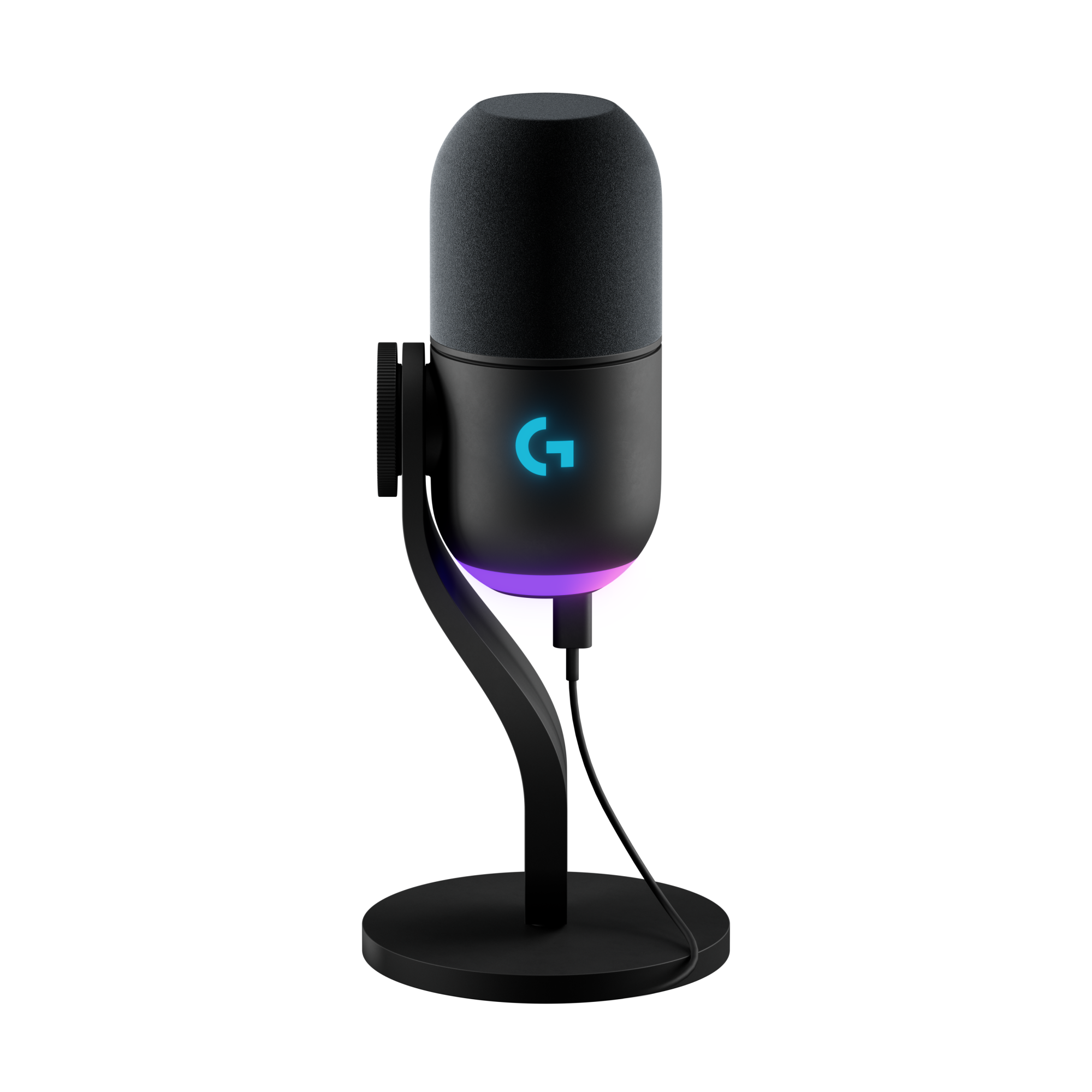 Micrófono Yeti GX dinámico RGB para juegos Negro - 1