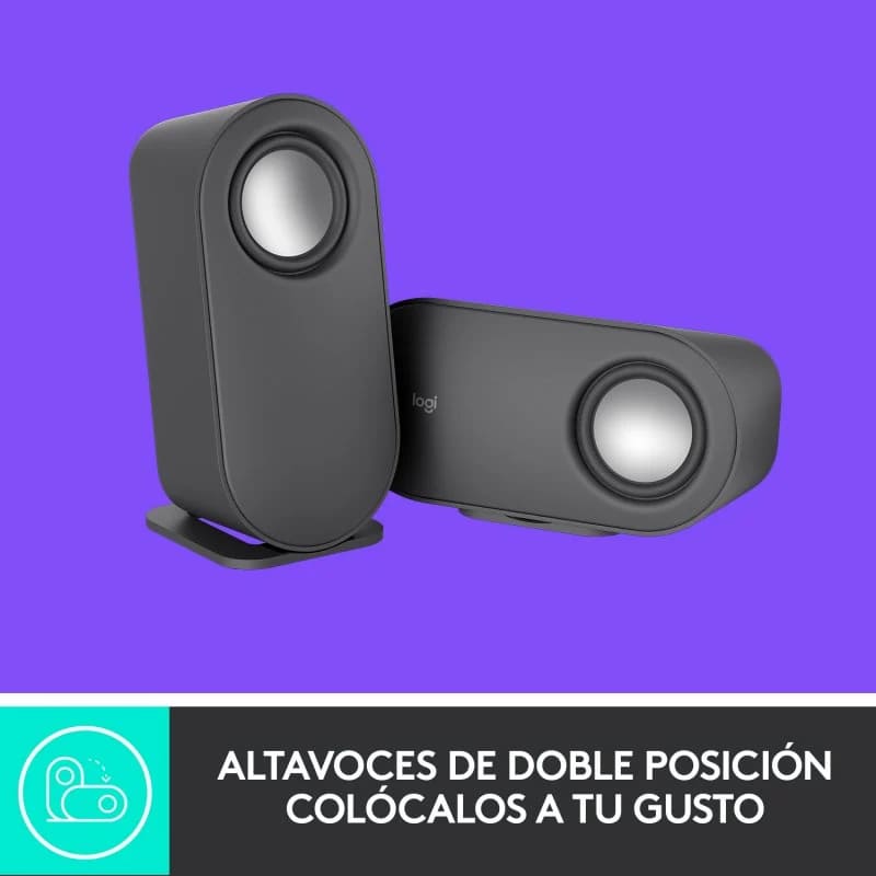 Bocinas Logitech Z407 Bluetooth para PC con Subwoofer Negro - 4
