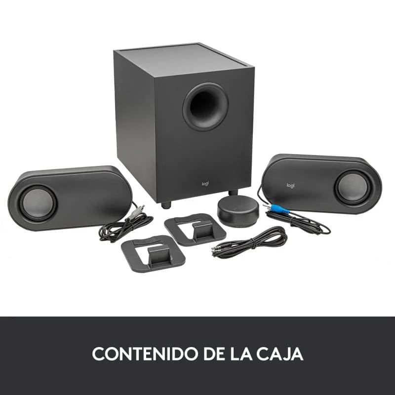 Bocinas Logitech Z407 Bluetooth para PC con Subwoofer Negro - 5
