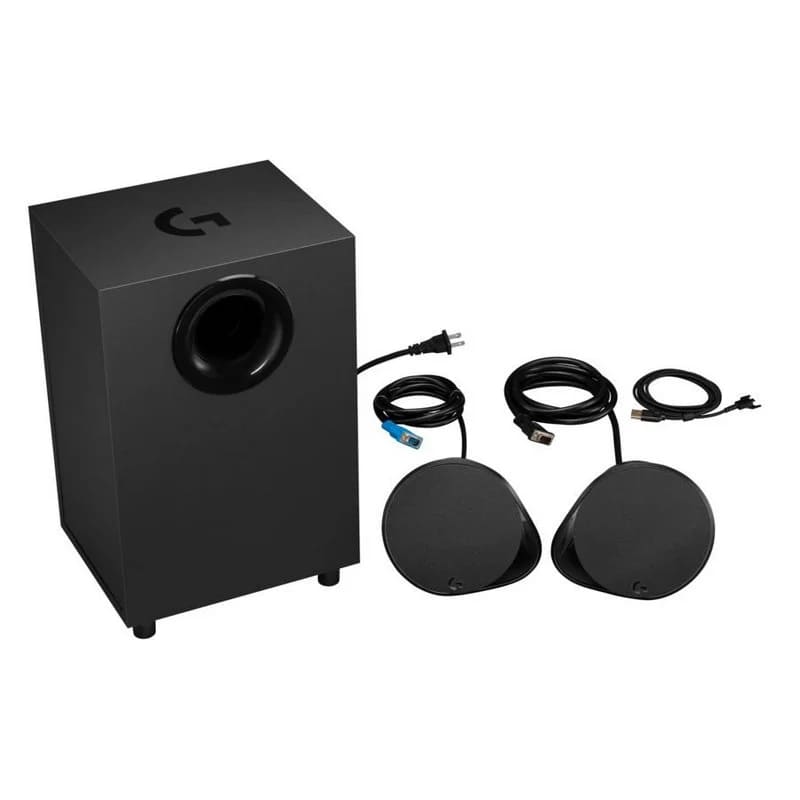 PARLANTE LOGITECH G560 2.1 RGB 120W USB - 6
