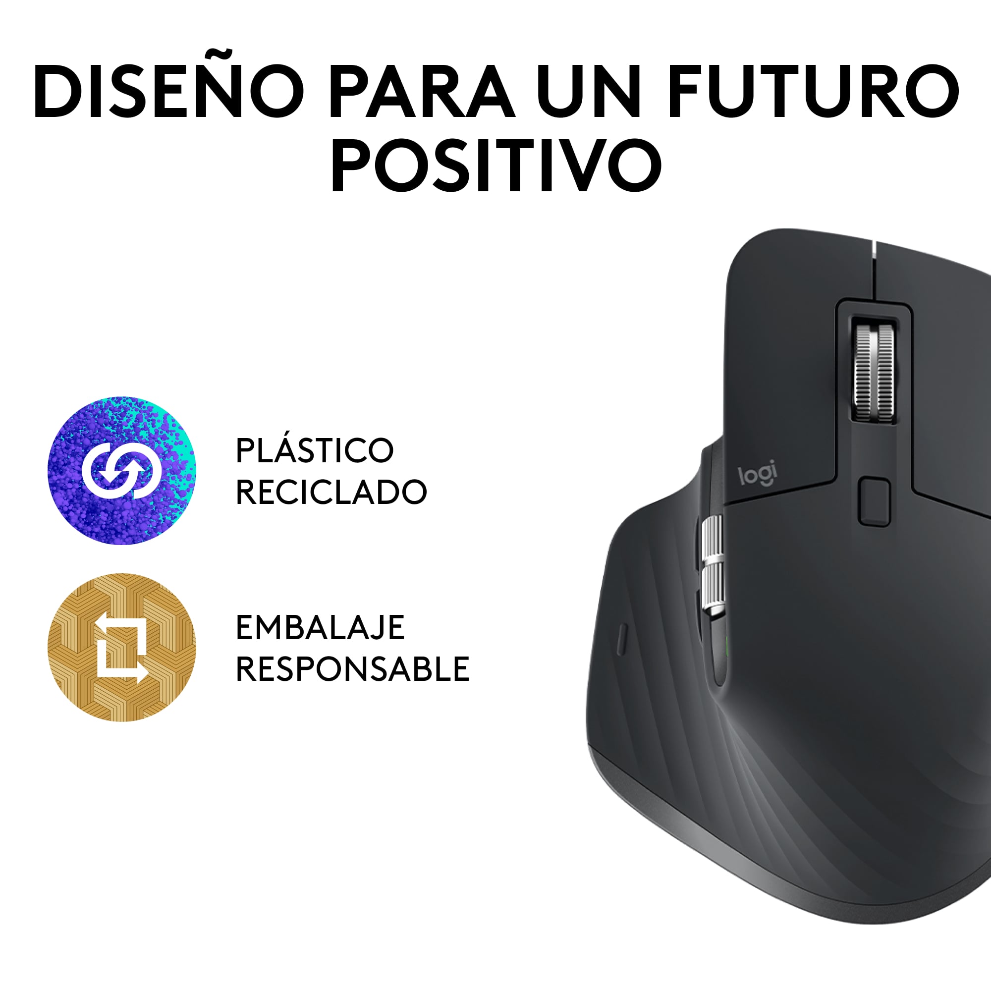 Mouse Bluetooth ultra rápido Logitech MX Master 3S Negro - 4