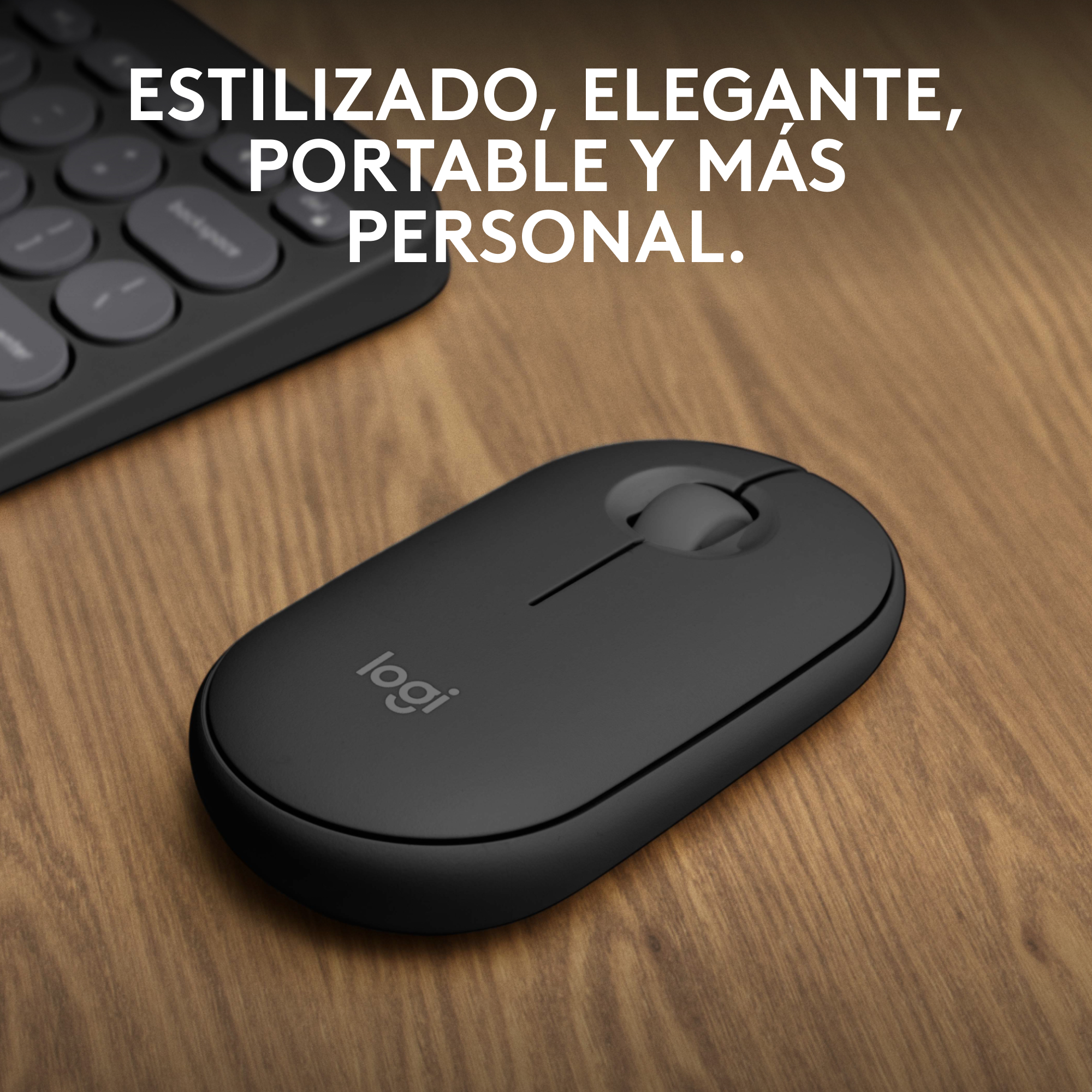 COMBO BT LOGITECH PEBBLE2:TECLADO K380S + MOUSE M350S NEGRO - 8