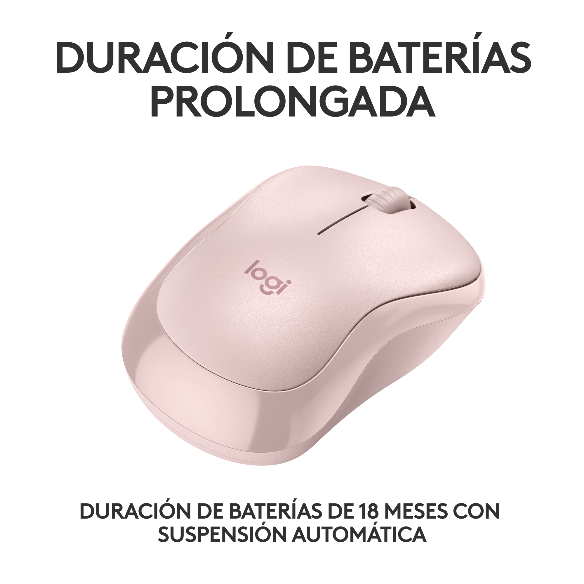COMBO BT LOGITECH TECLADO K380S + MOUSE M240 ROSADO - 10