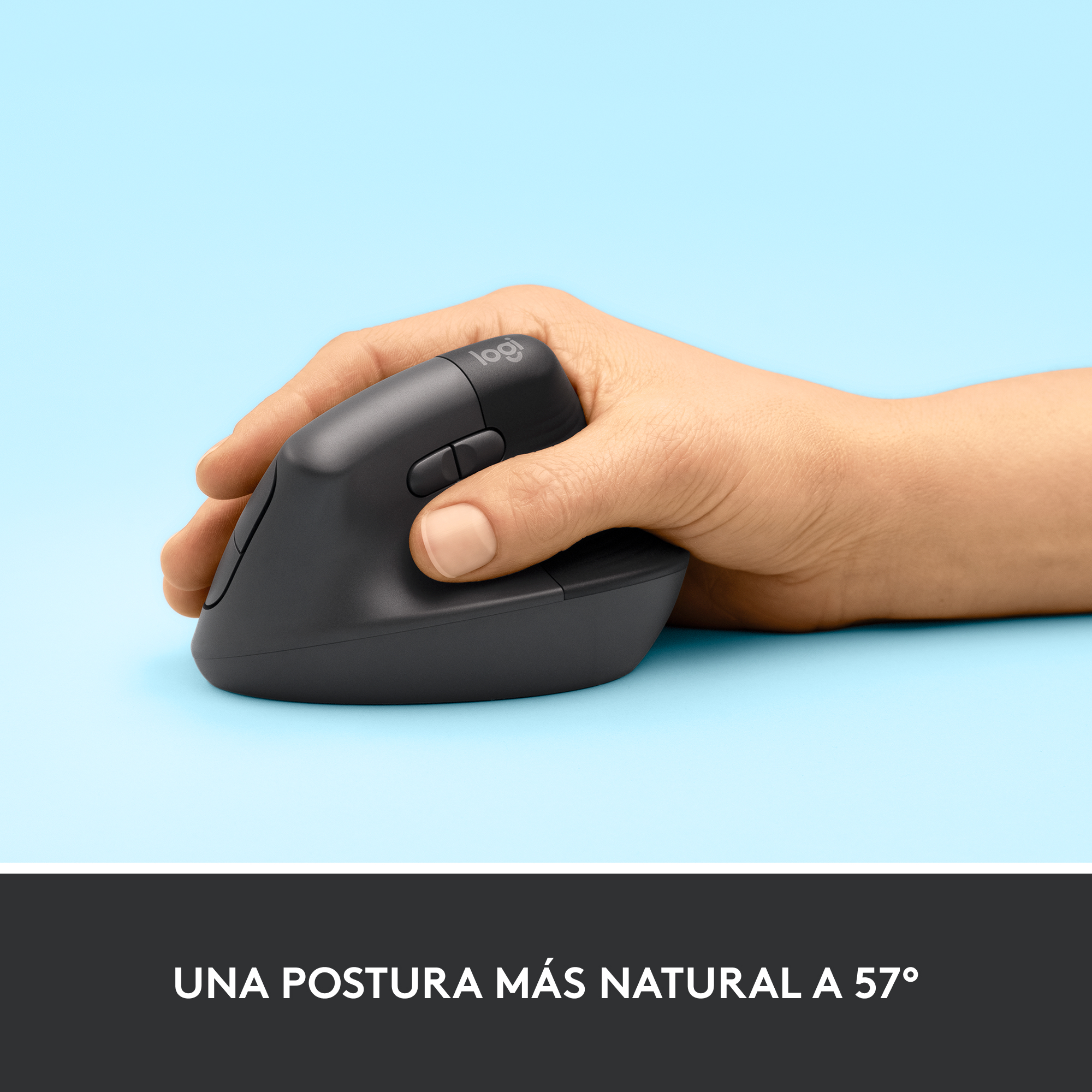 COMBO LOGITECH ERGONÓMICO TECLADO WAVE + MOUSE LIFT NEGRO - 9