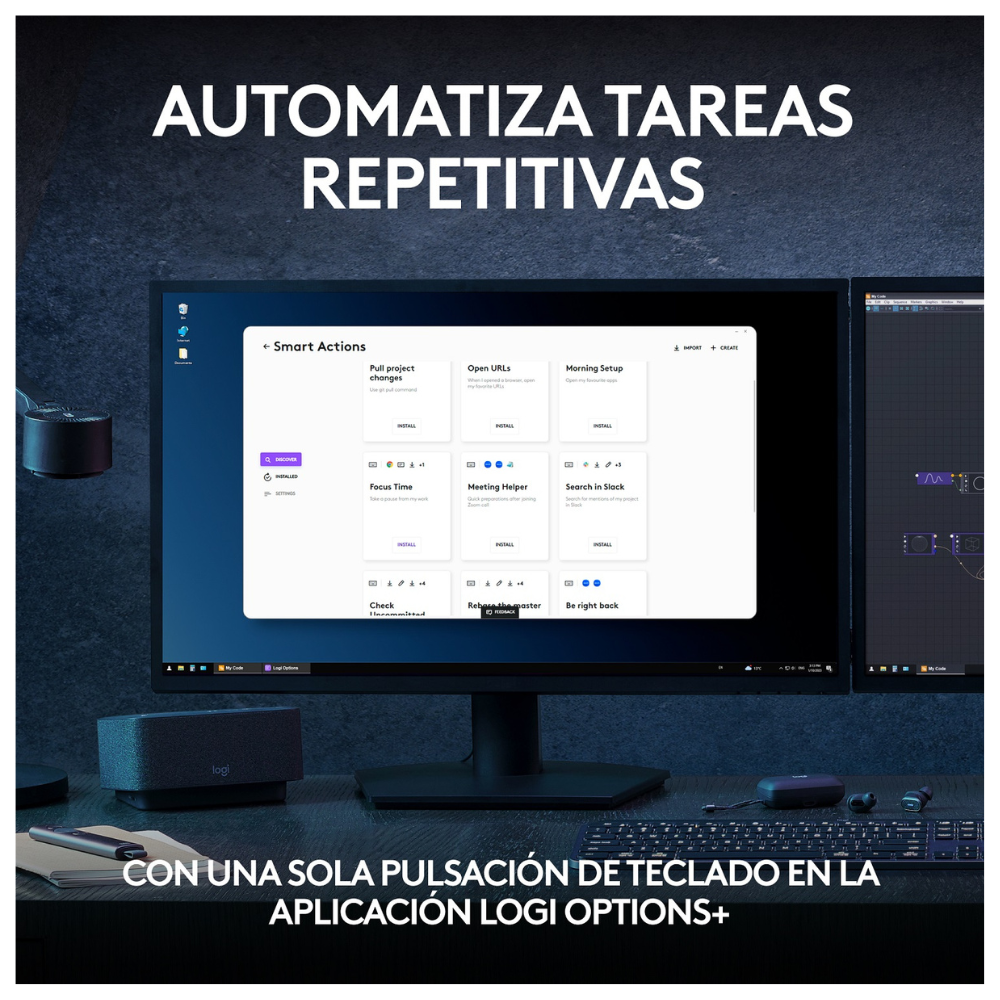 COMBO MOUSE MX MASTER 4 + TECLADO MX KYES S - 10