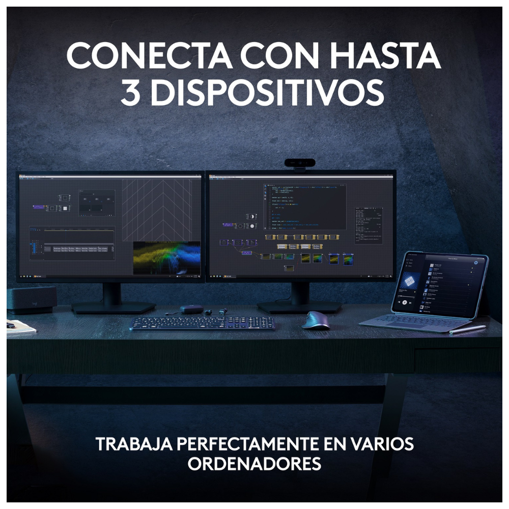 COMBO MOUSE MX MASTER 4 + TECLADO MX KYES S - 9