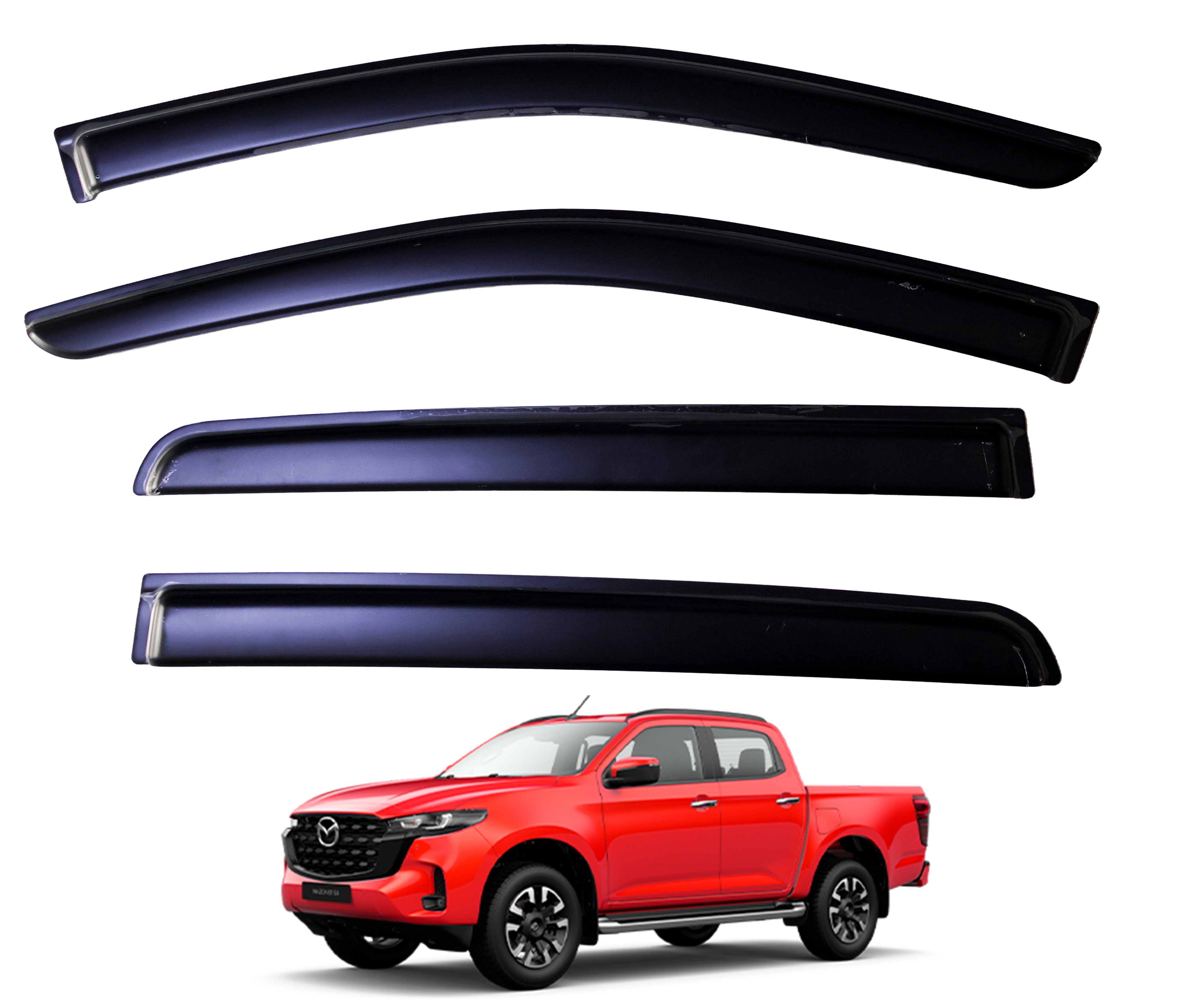 CORRELLUVIA MAZDA BT50 2024+ GLOSS OSCURO - 1