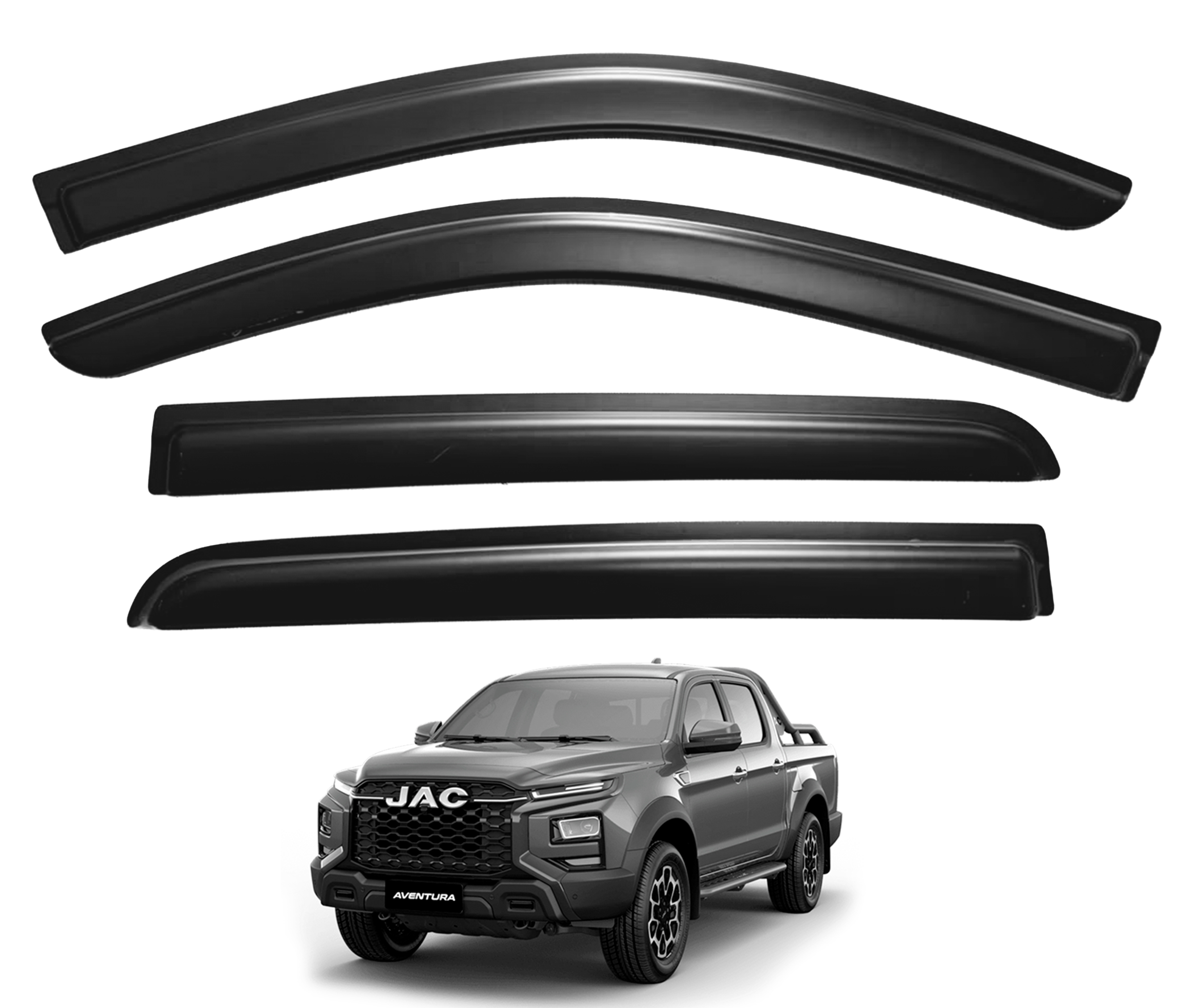 CORRELLUVIAS JAC T9 2024-2026 GLOSS NEGRO - 1