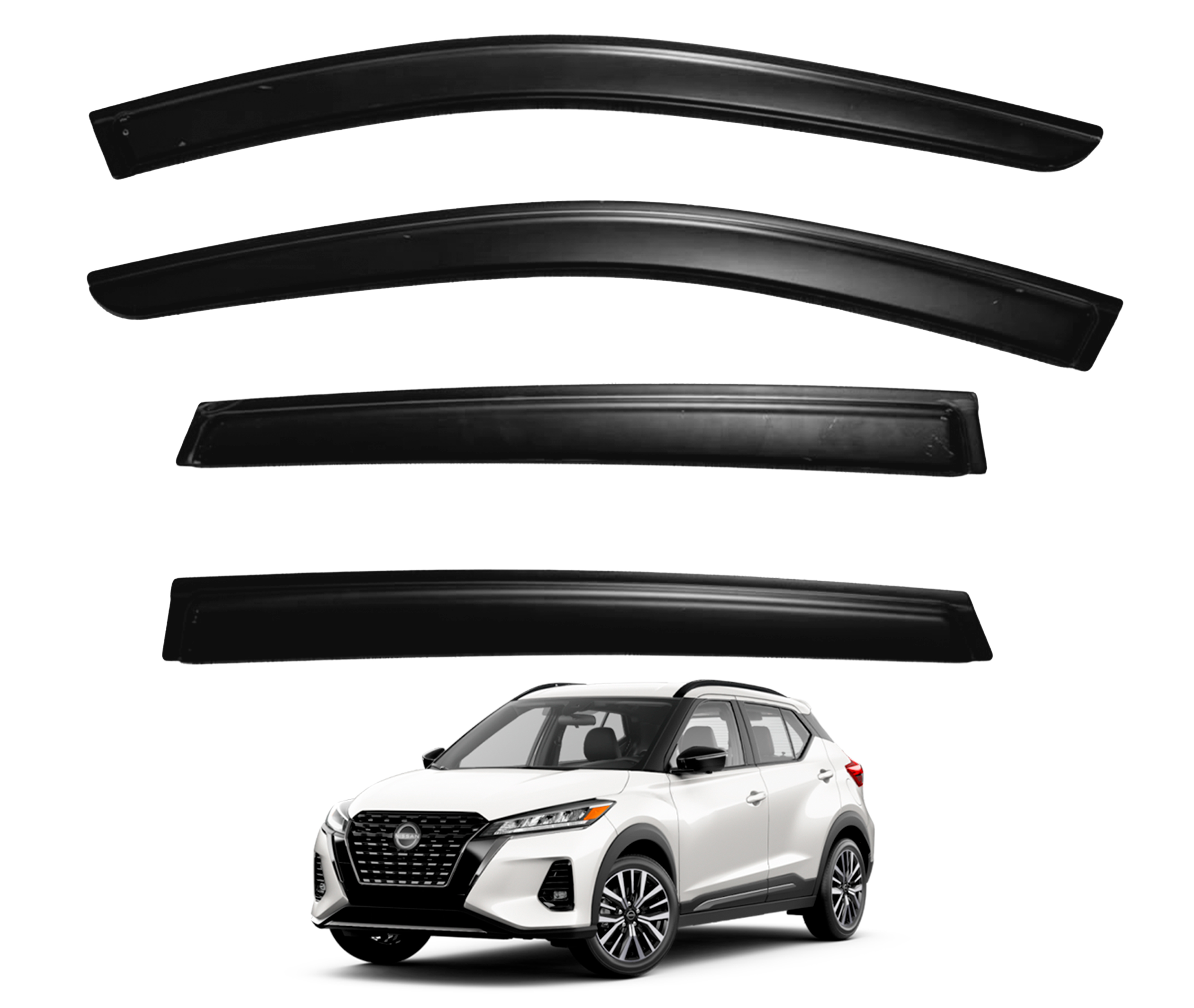 CORRELLUVIA NISSAN KICKS 2024 GLOSS NEGRO - 1