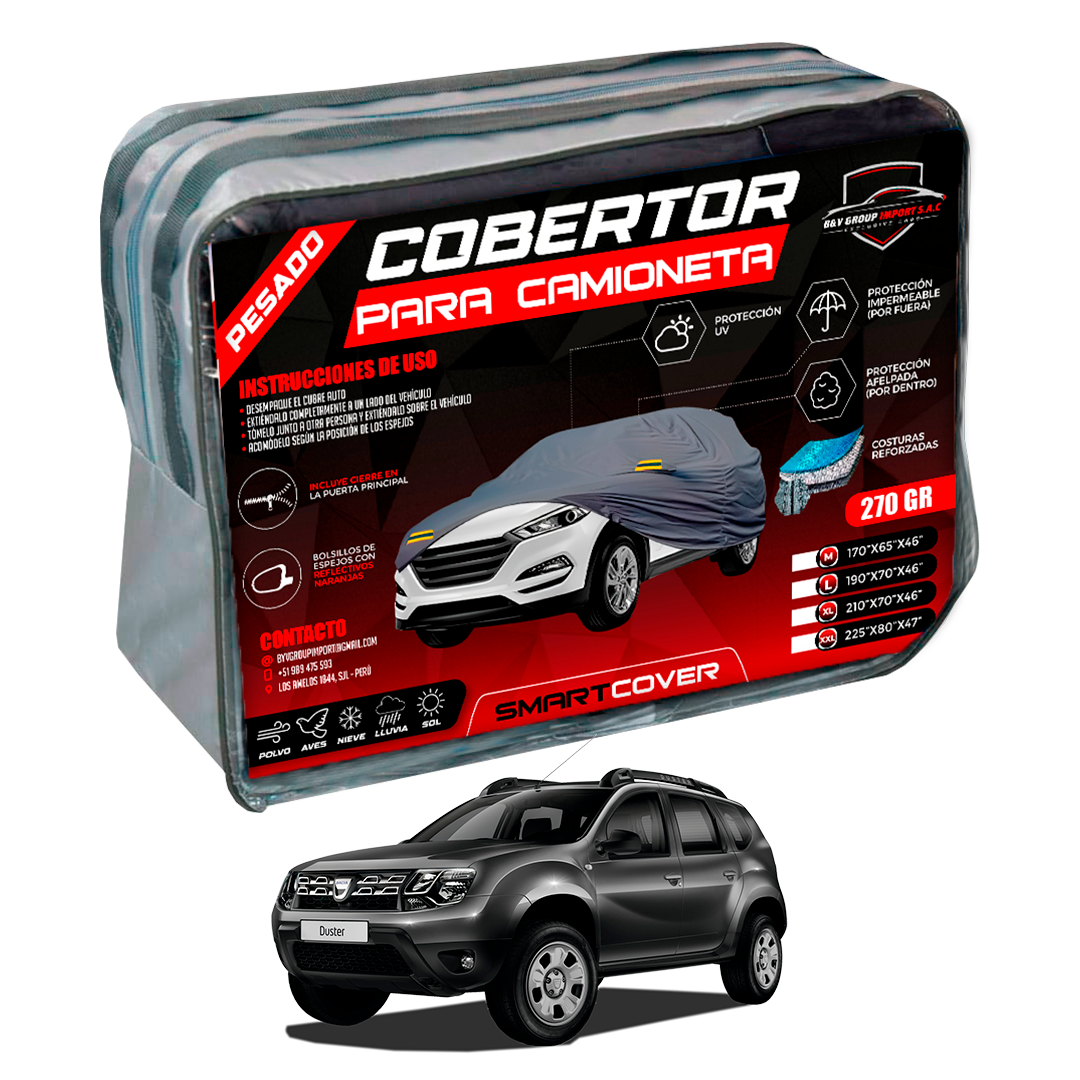 COBERTOR DE AUTO PARA RENAULT DUSTER 2012-2020 - 1